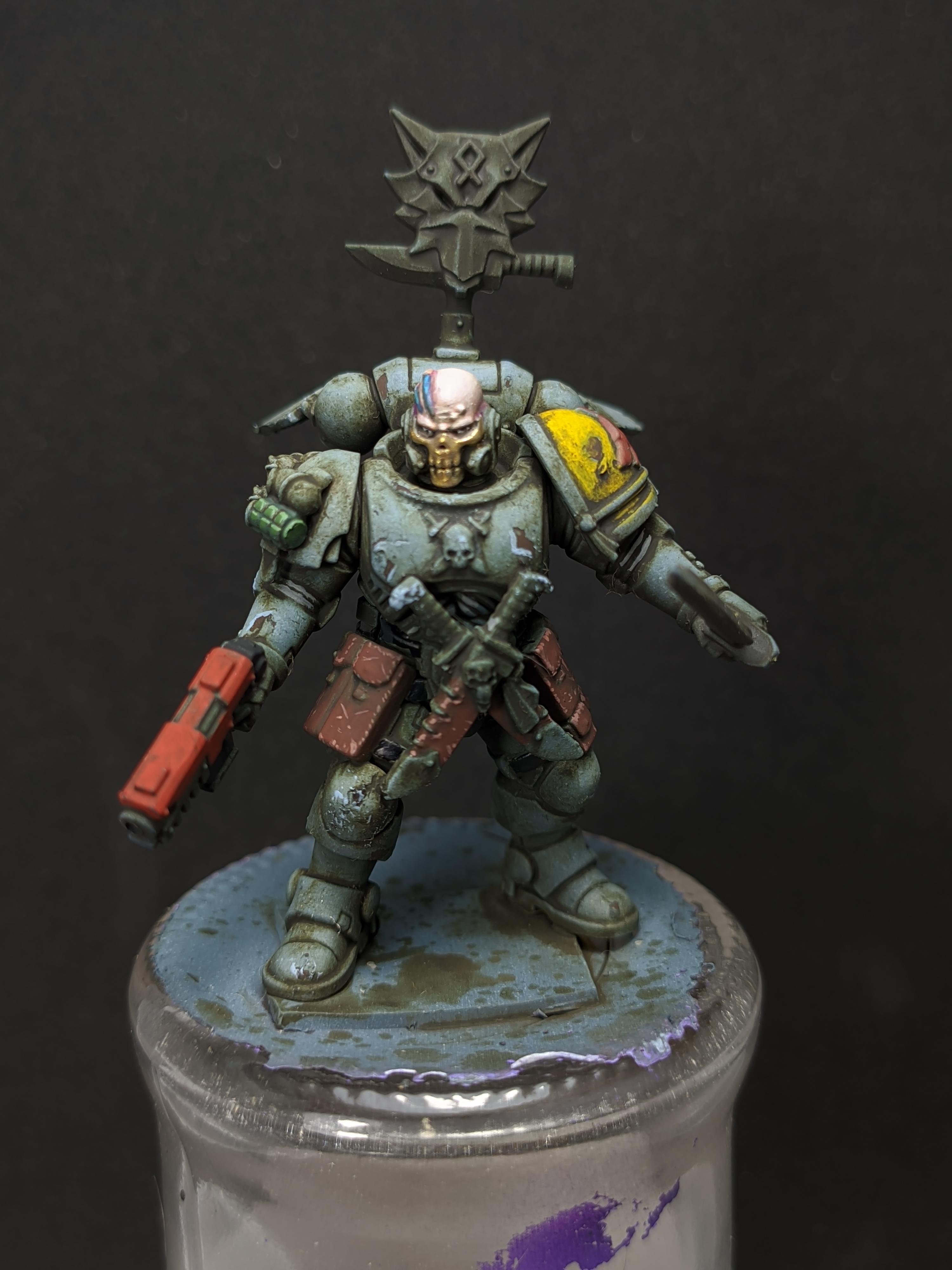 My take on space wolves grimdark, thoughts? Warhammer