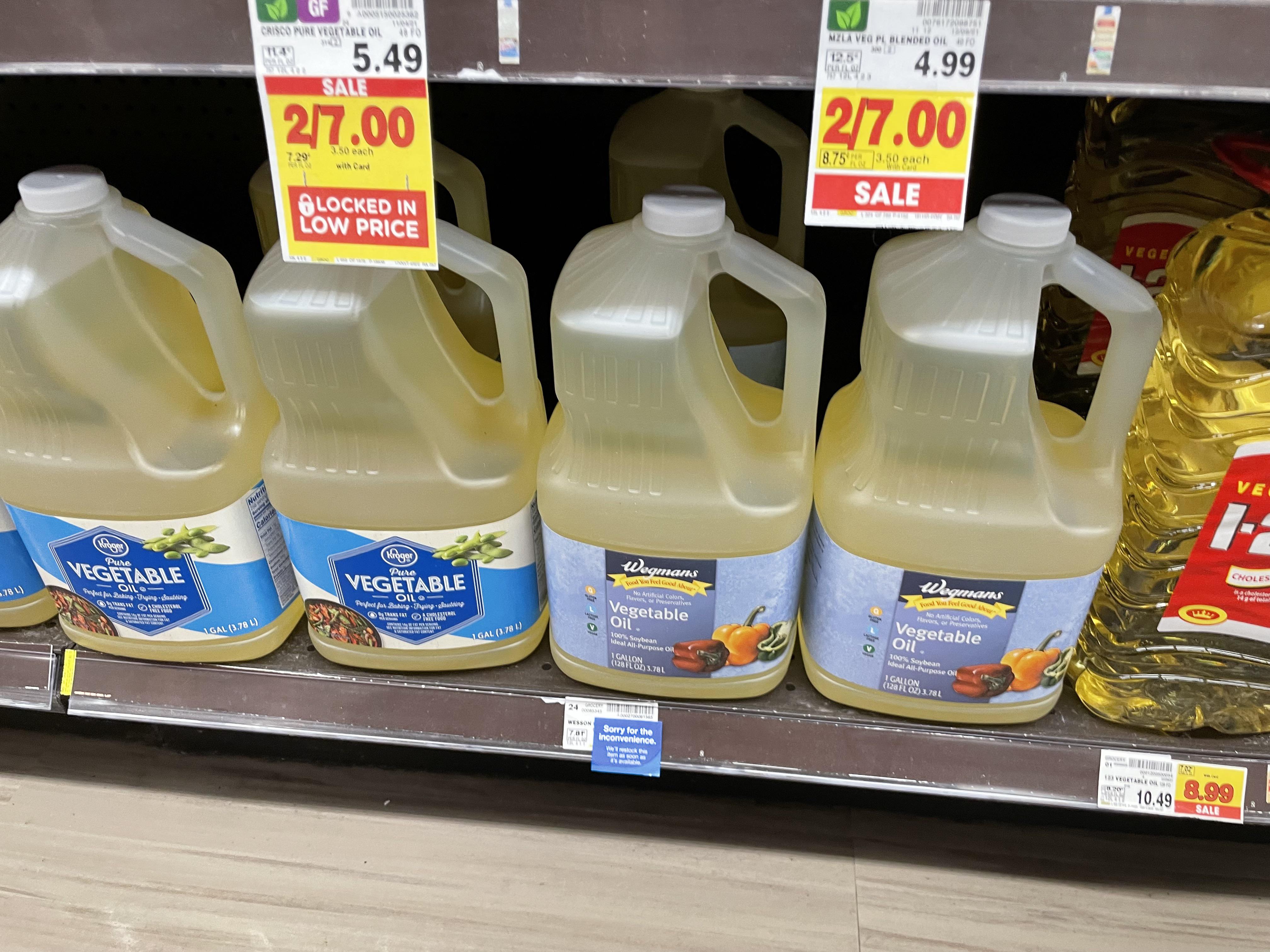 Seen some Wegmans vegetable oil in my local Ralph’s r/mildlyinteresting