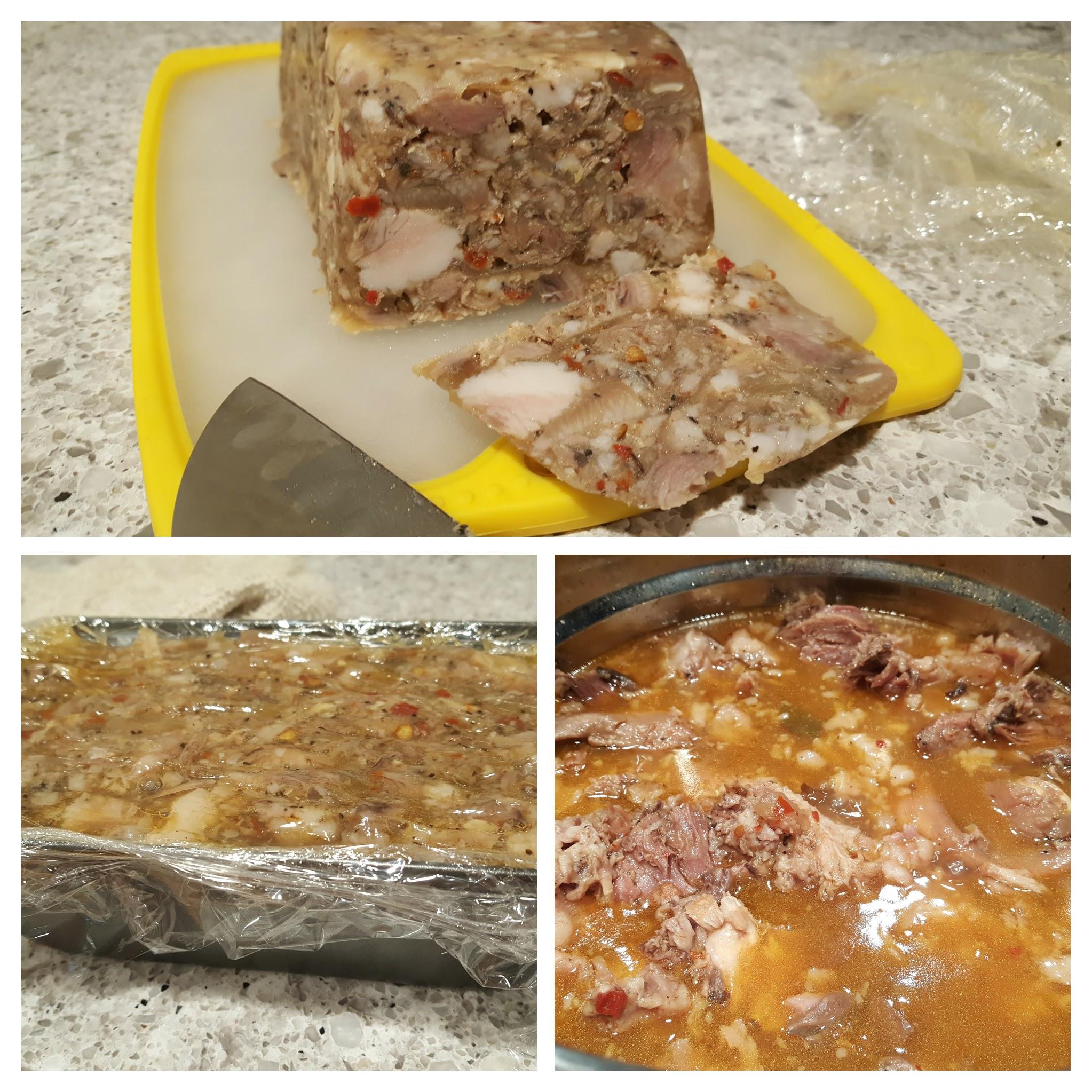 [I made] Head Cheese (souse loaf) [2046 x 2046] r/FoodPorn