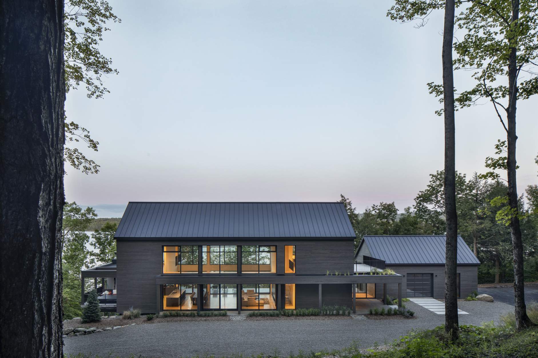 Barnhouse style second home in Lake Memphremagog, Potton, Canada by