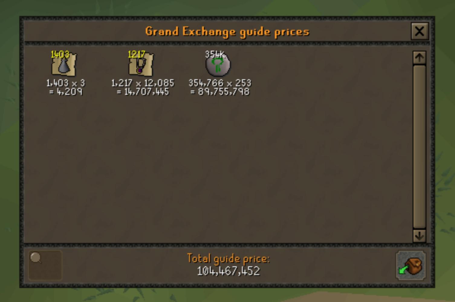 4485 runecrafting natures, info below 2007scape