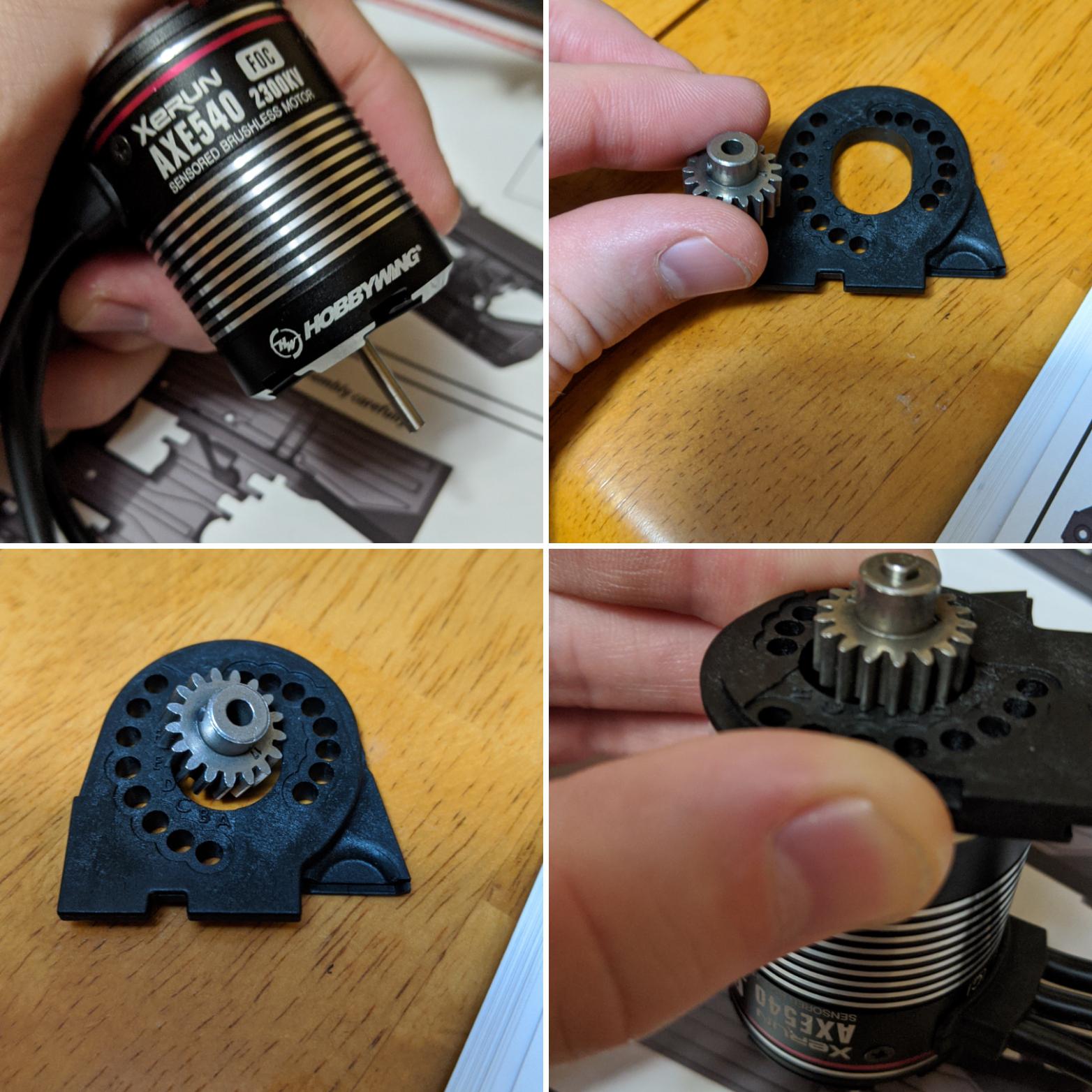 Trx4 sport pinion gear r/crawling