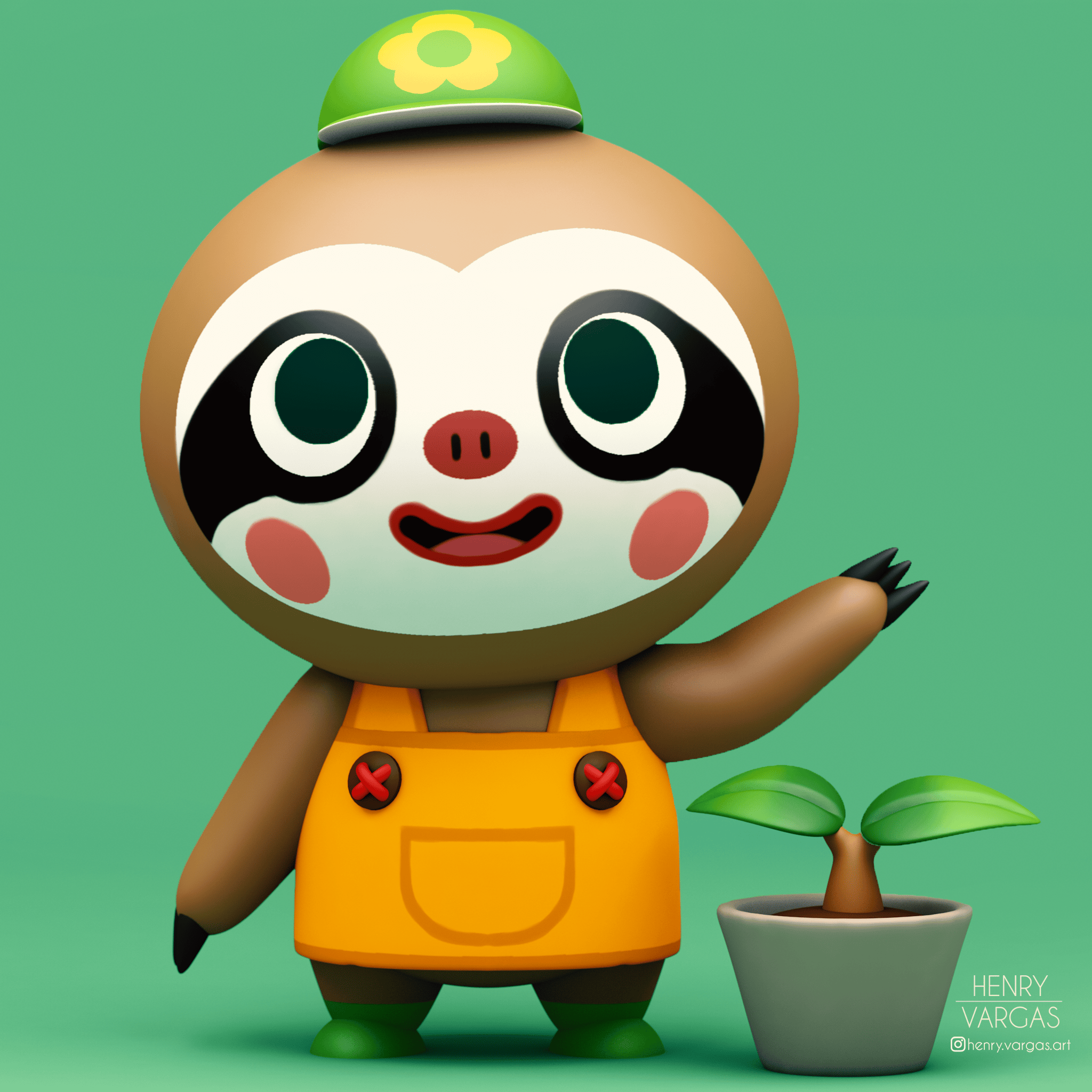 Leif, Happy Nature Day! AnimalCrossing