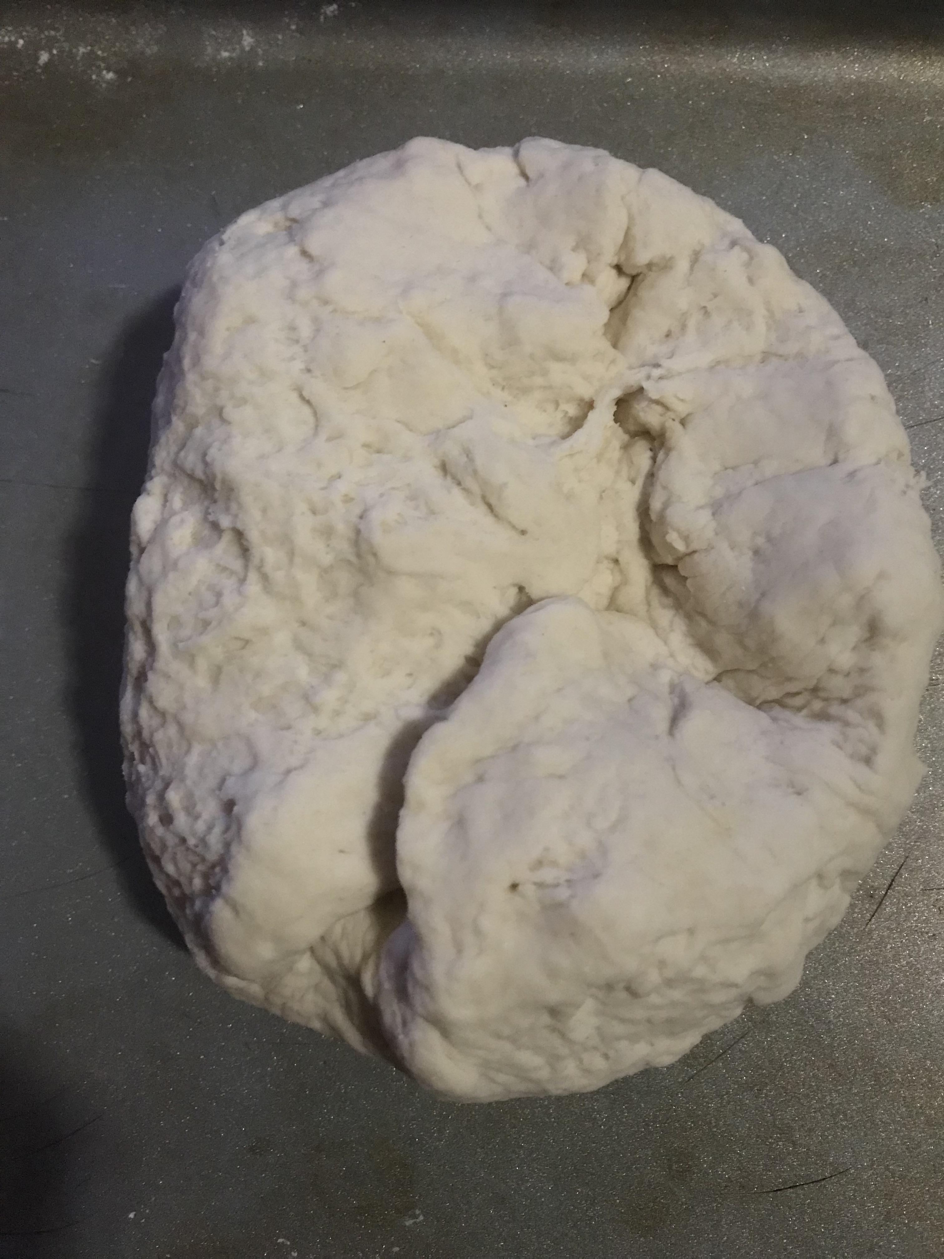 I’ve kneaded quite a bit, does my dough look too dry? I’m making it by