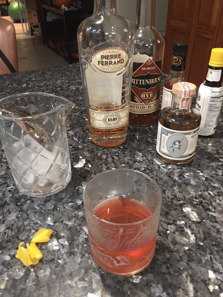 splitbase Sazerac (mostly cognac) r/cocktails