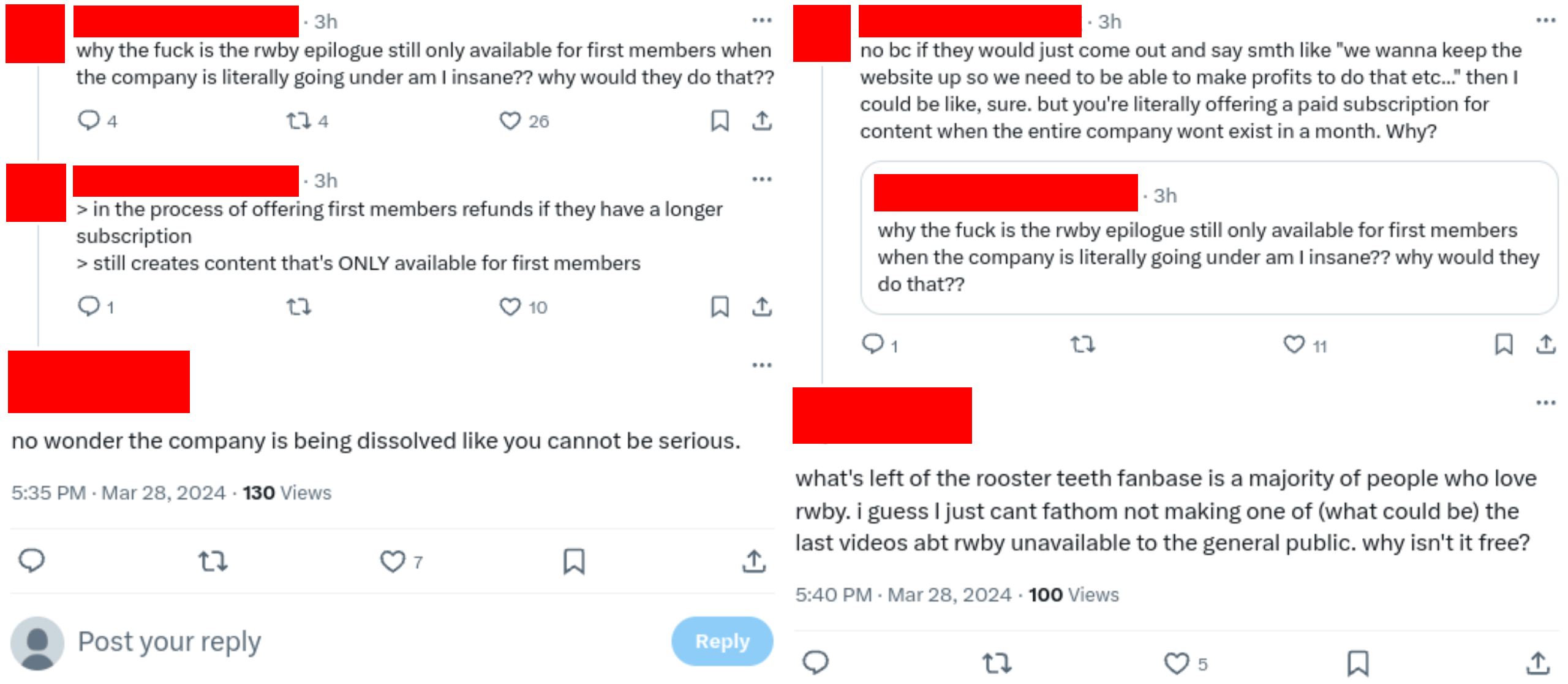 RT just found a new way of making their fans mad at them Making their