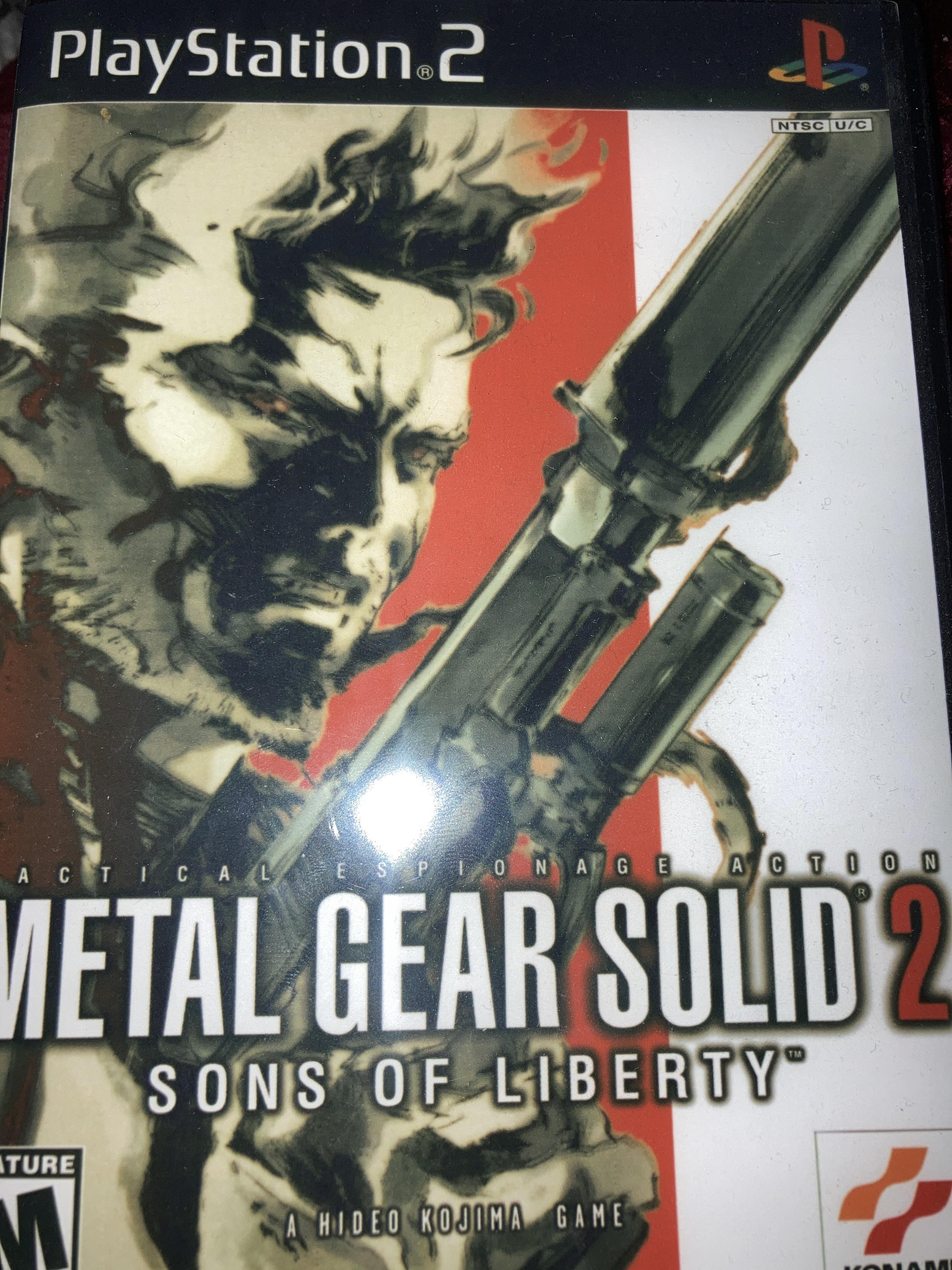 Does MGS2 have the best box art in the series or is just me? r