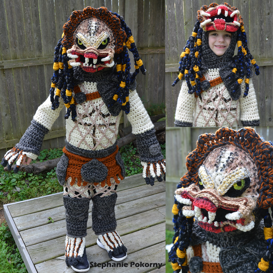 PREDATOR costume! r/GeekyCrochet