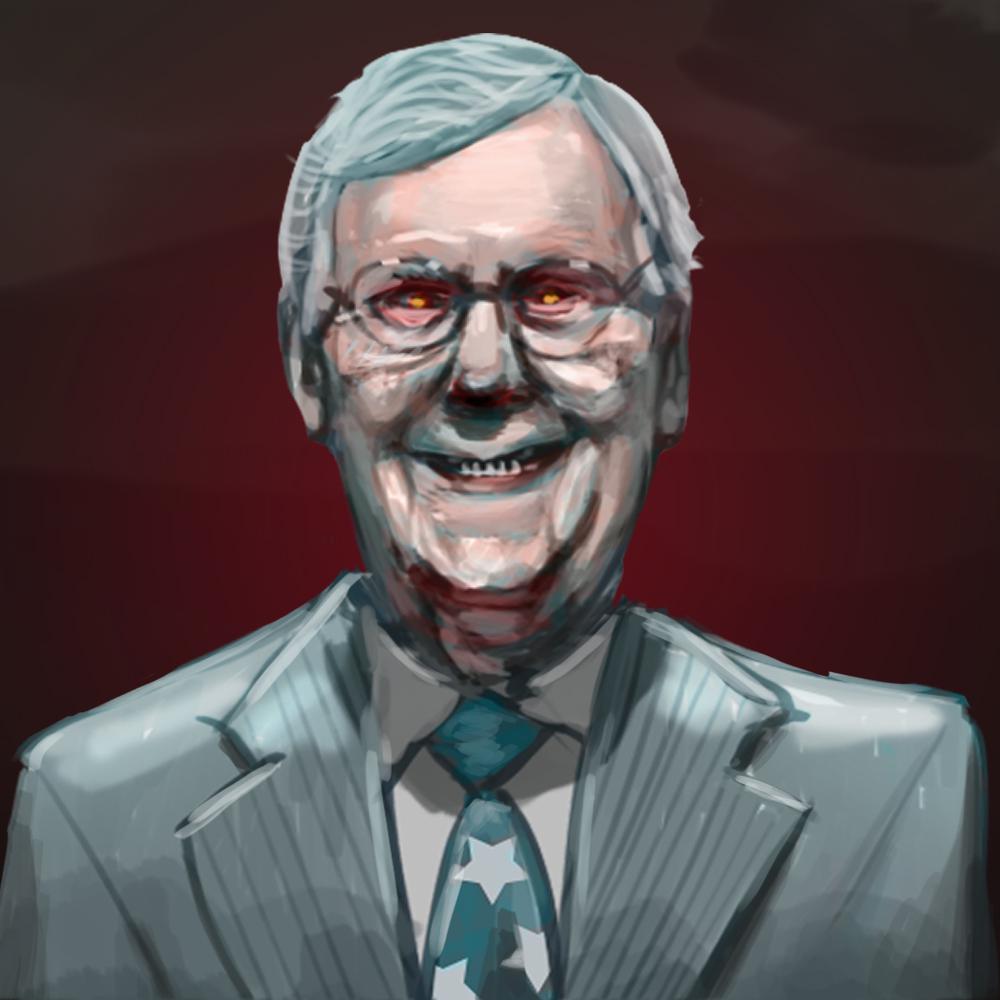 Mitch McConnell, Me, digital, 2019 r/Art