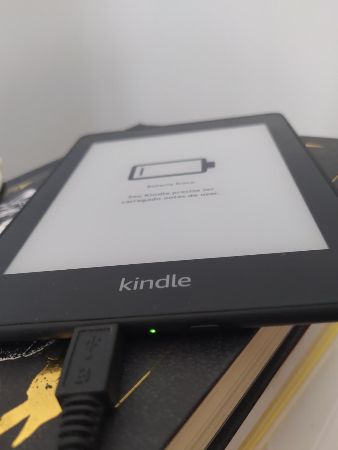 My kindle is showing the green light but it is not charged. Someone