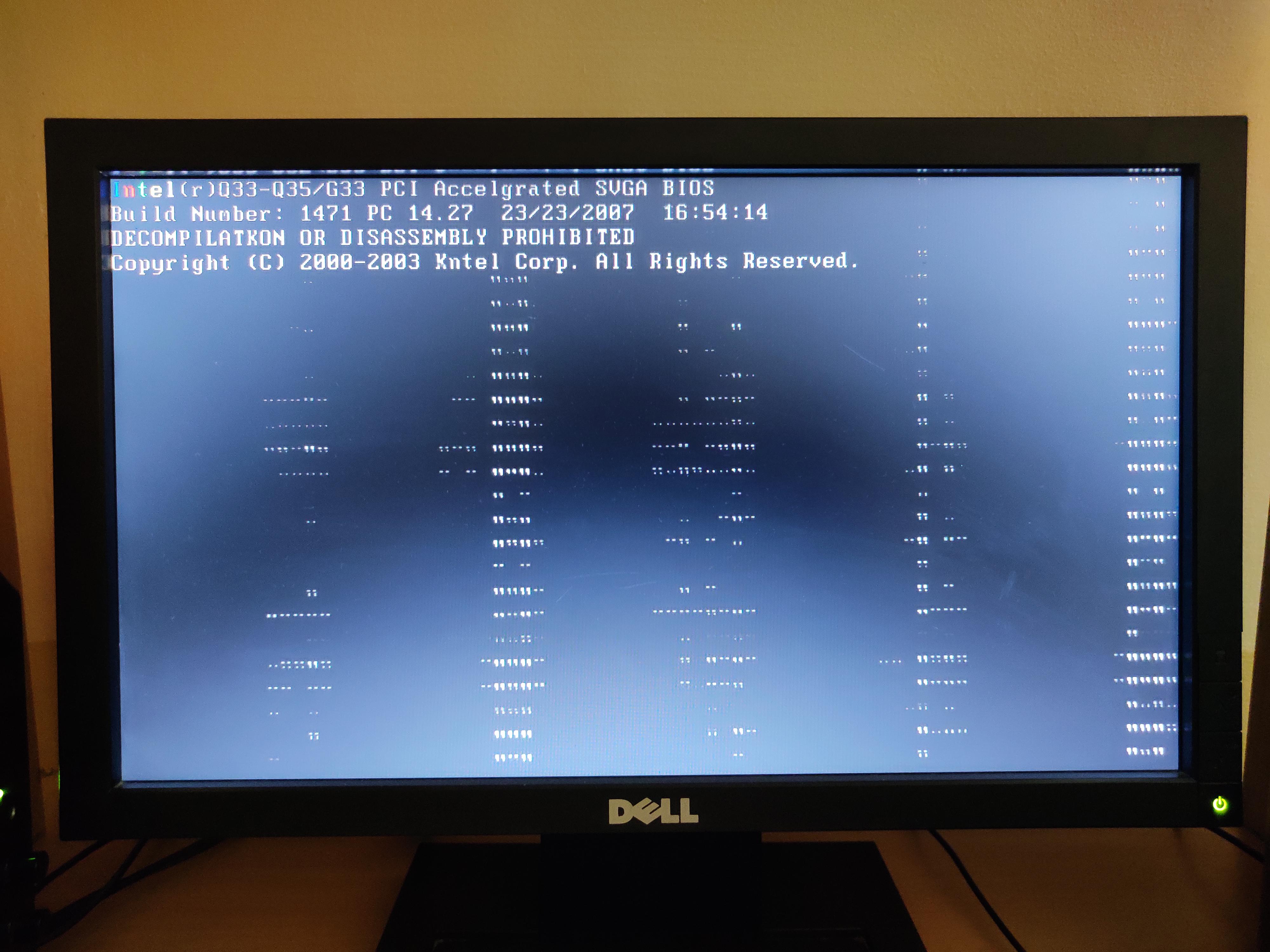 Does anyone know what's causing this? This happens when I boot my PC