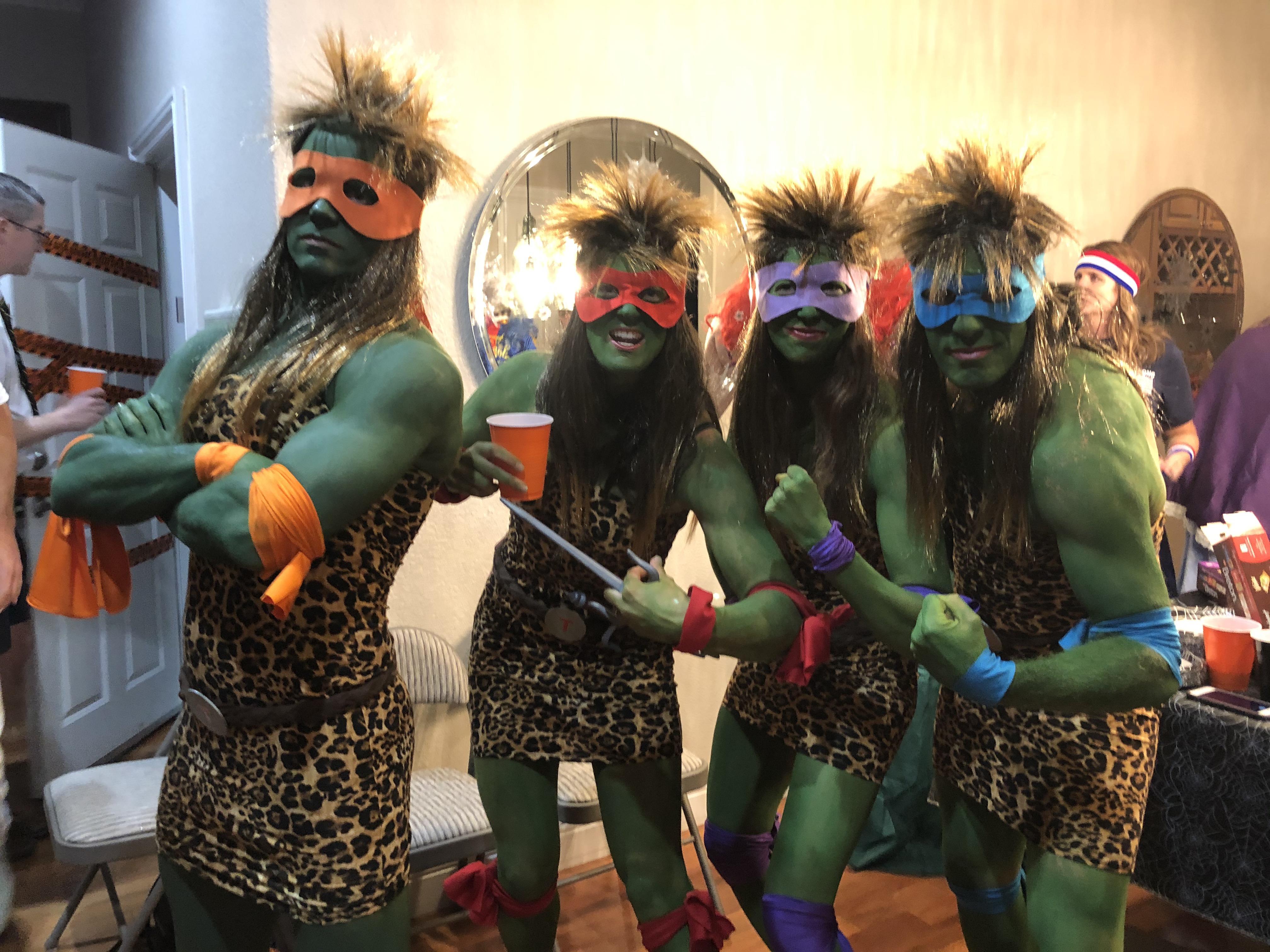 And now, a moment with... Teenage Mutant Tina Turners halloween