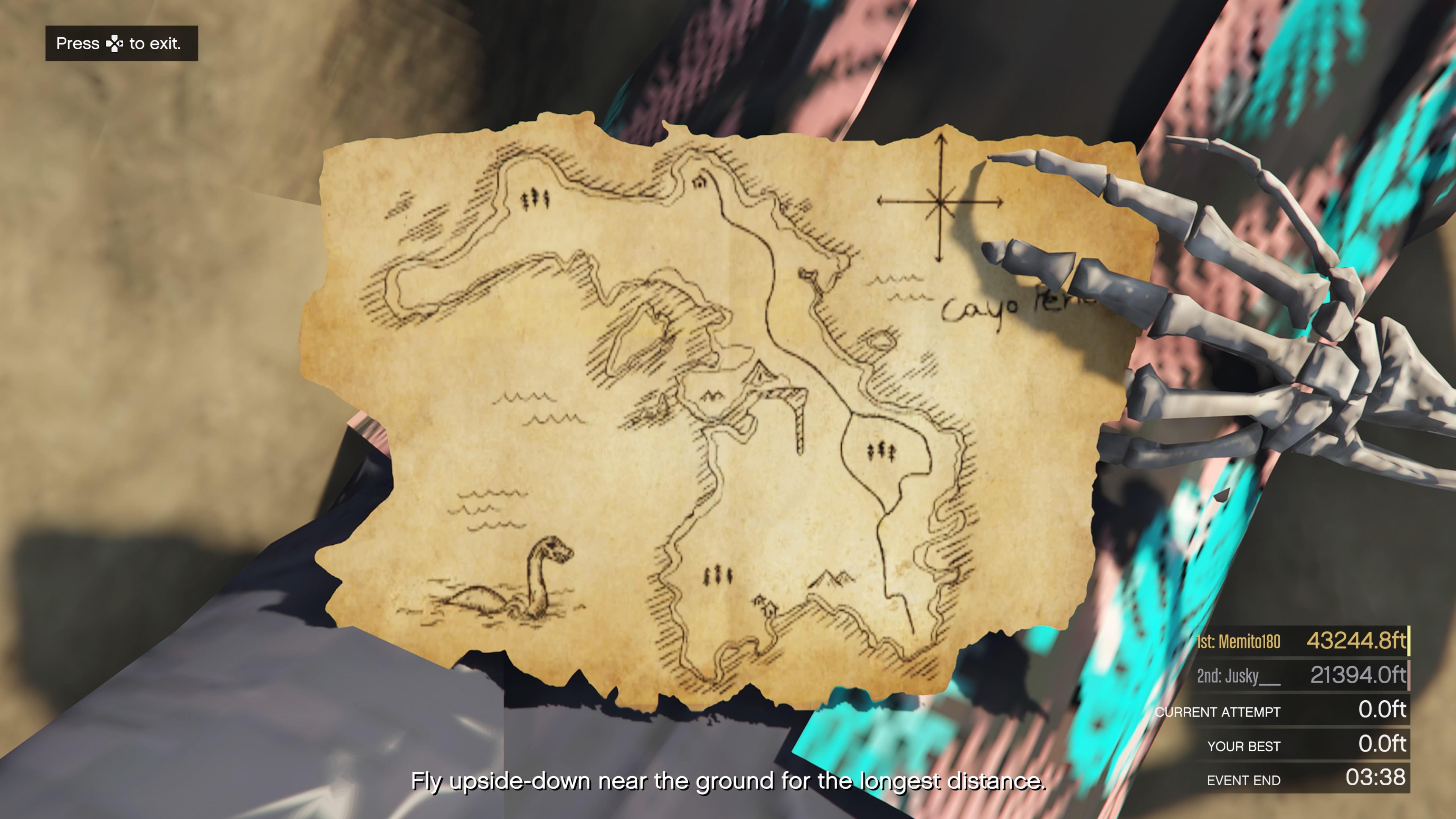 Cayo perico treasure map?