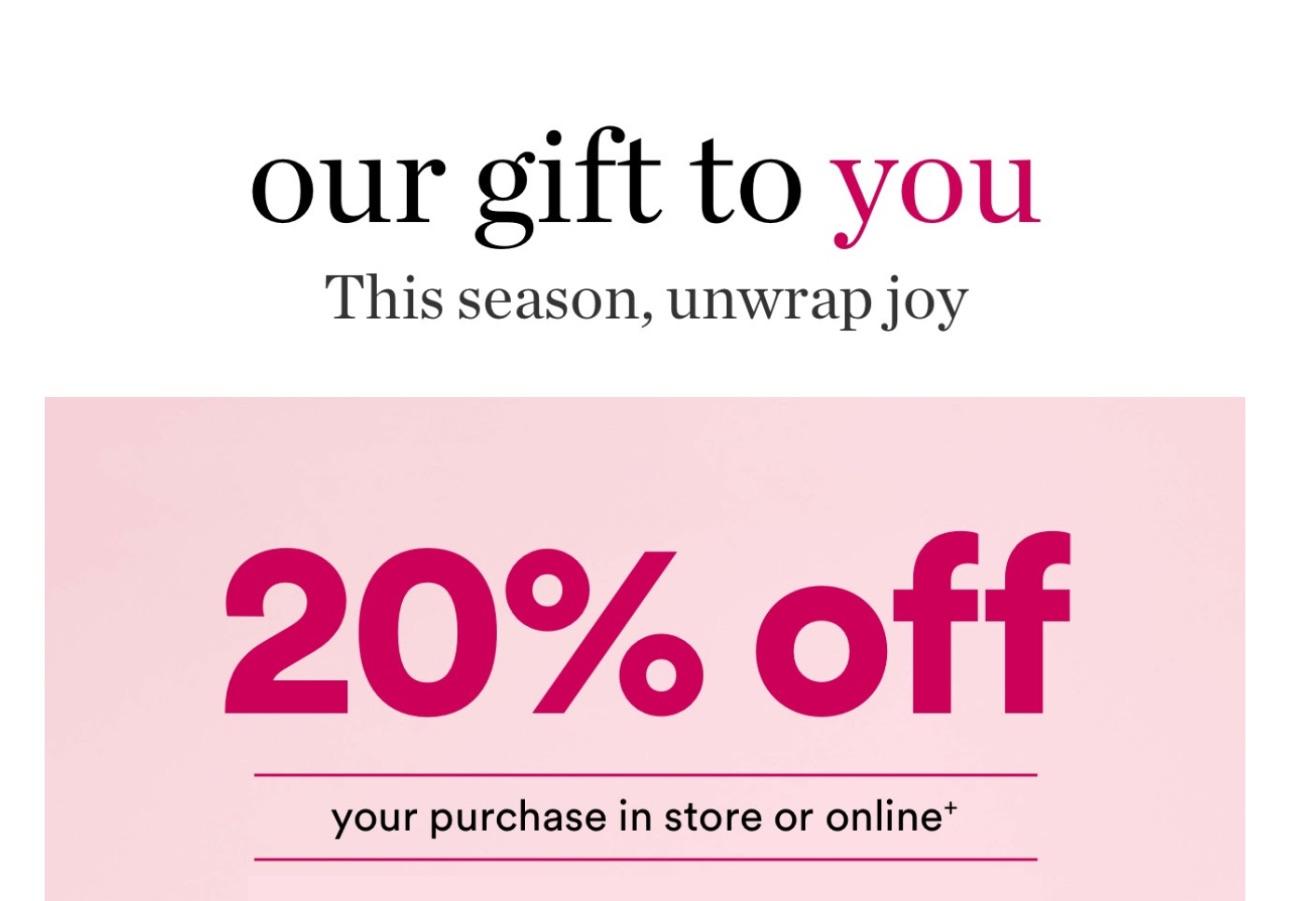 Ulta 20 off prestige coupon via email, expires 12/24 r/MUAontheCheap