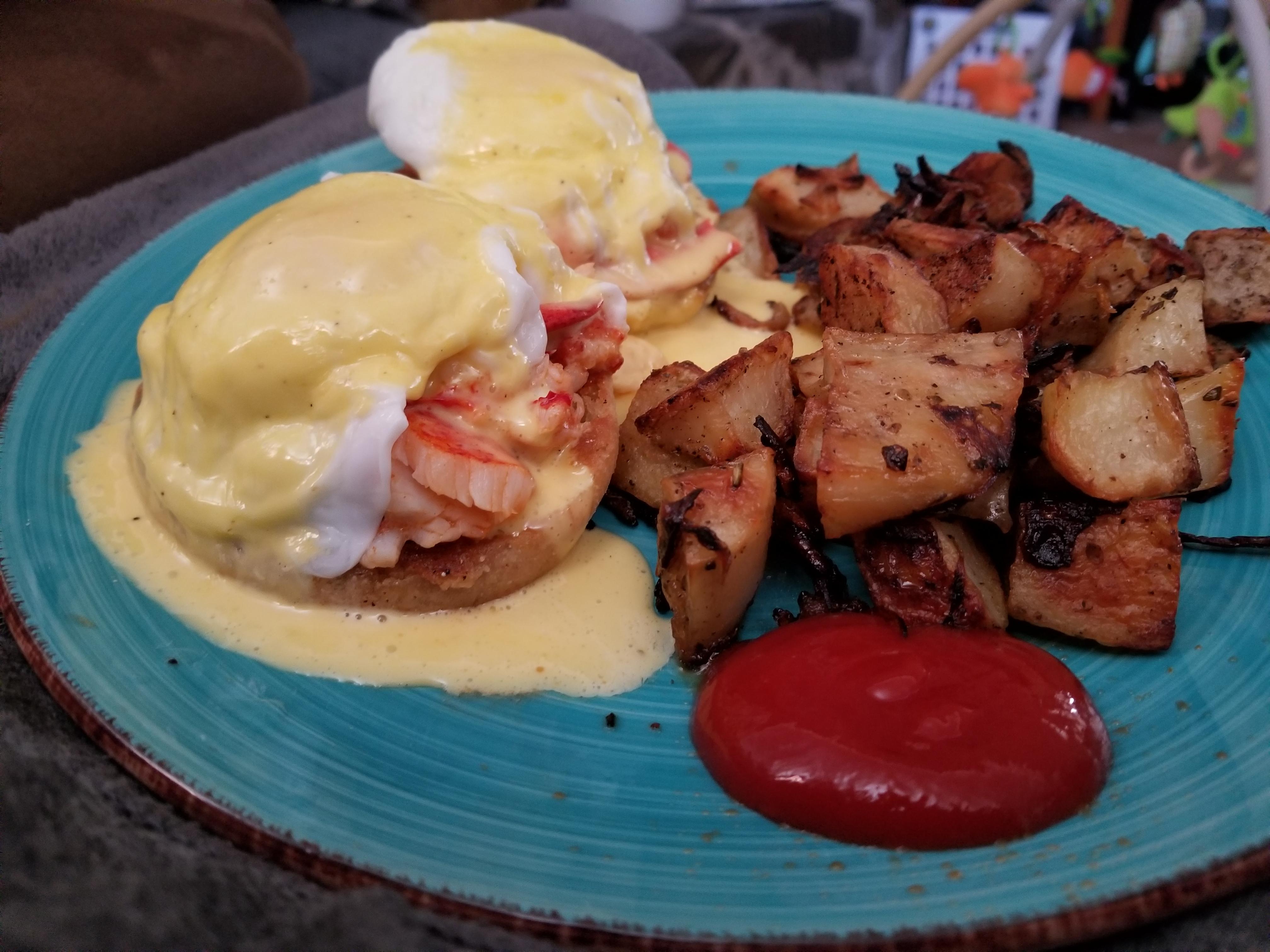 [Homemade] Lobster Benedict r/food