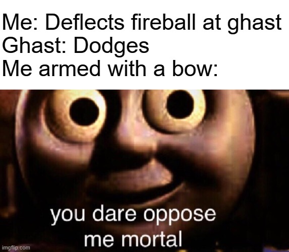 Ghast are annoying MinecraftMemes