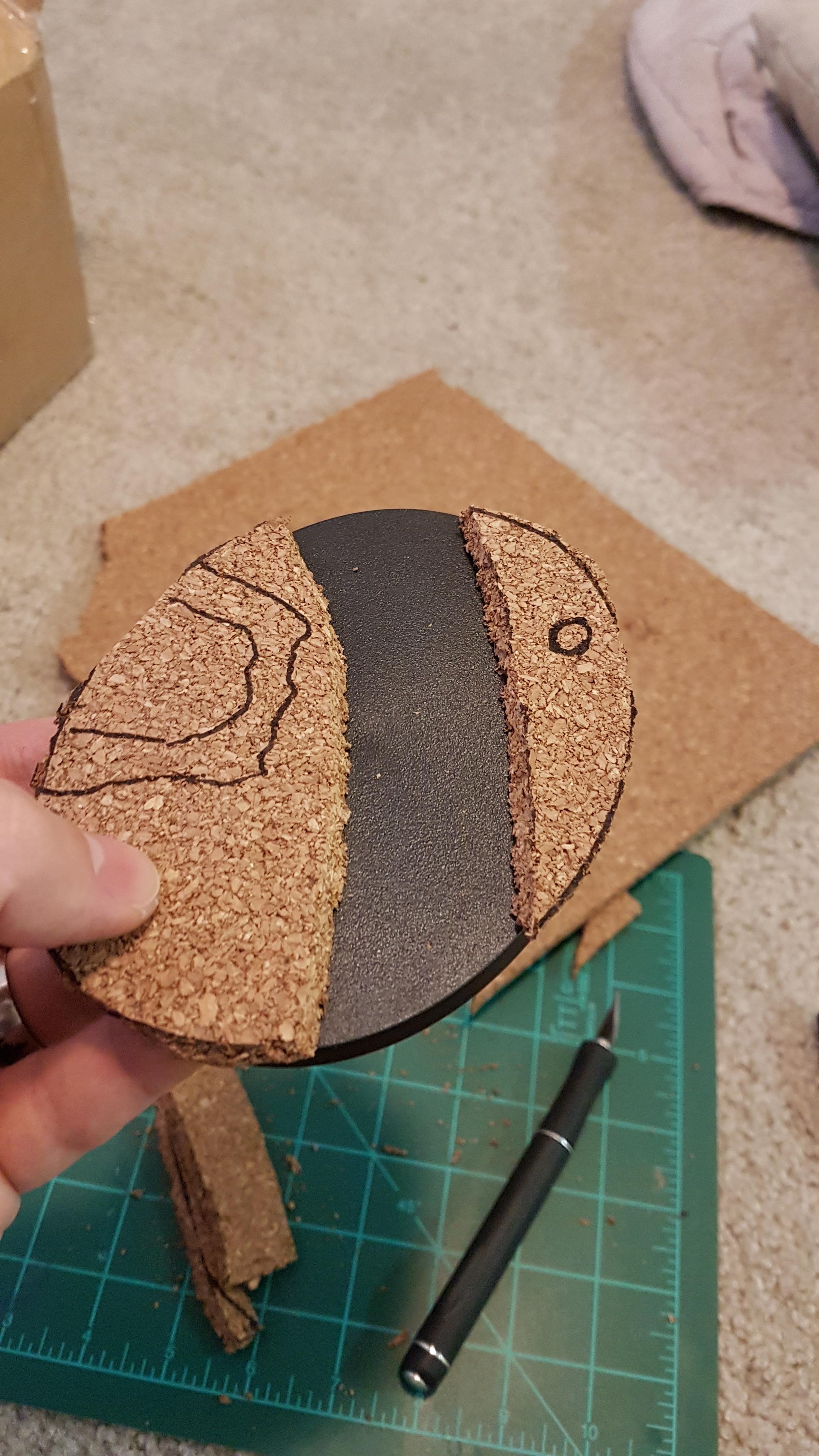 A question about smoothing cork edges. r/TerrainBuilding