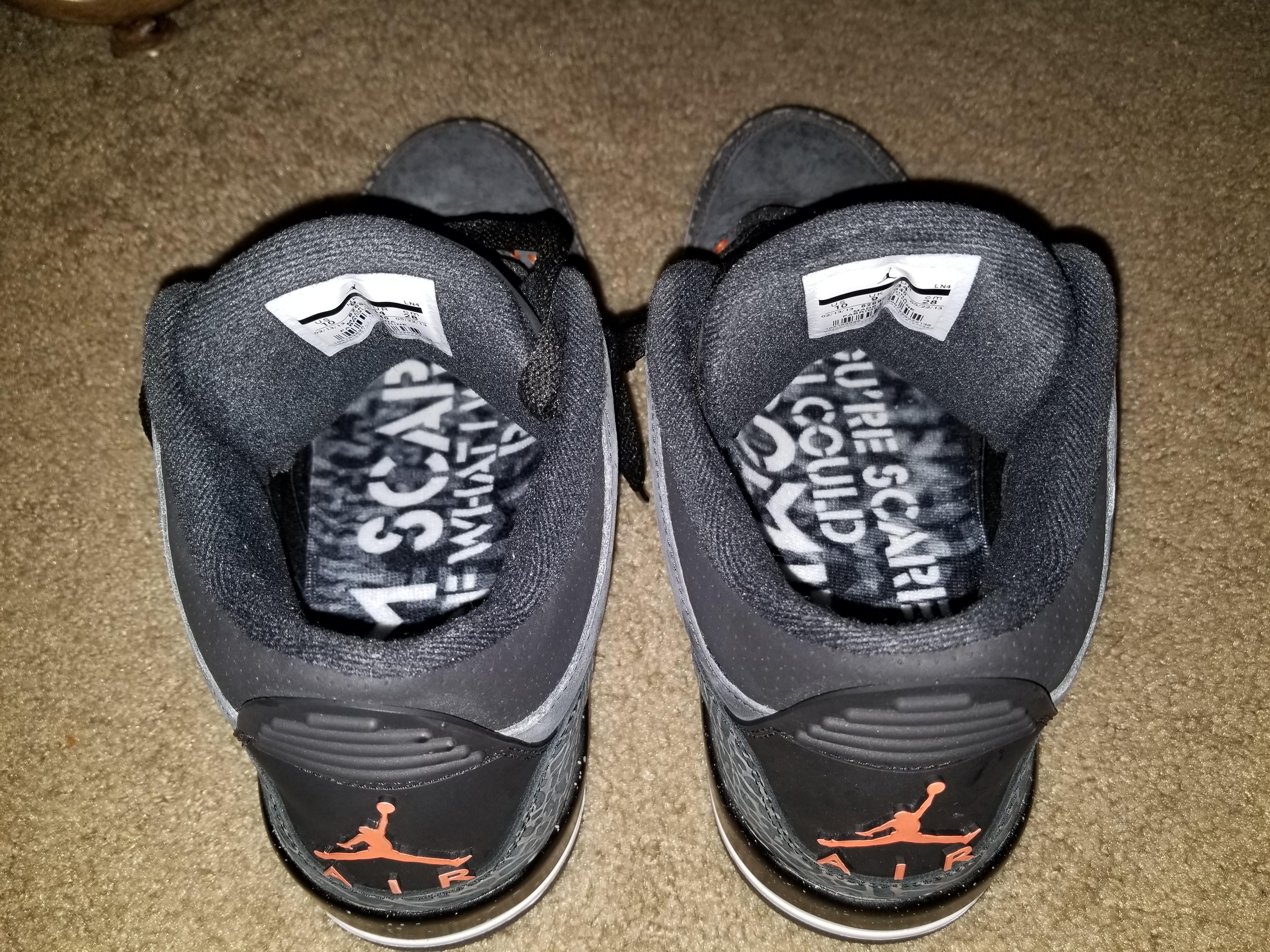 Jordan Fear 3 Insoles