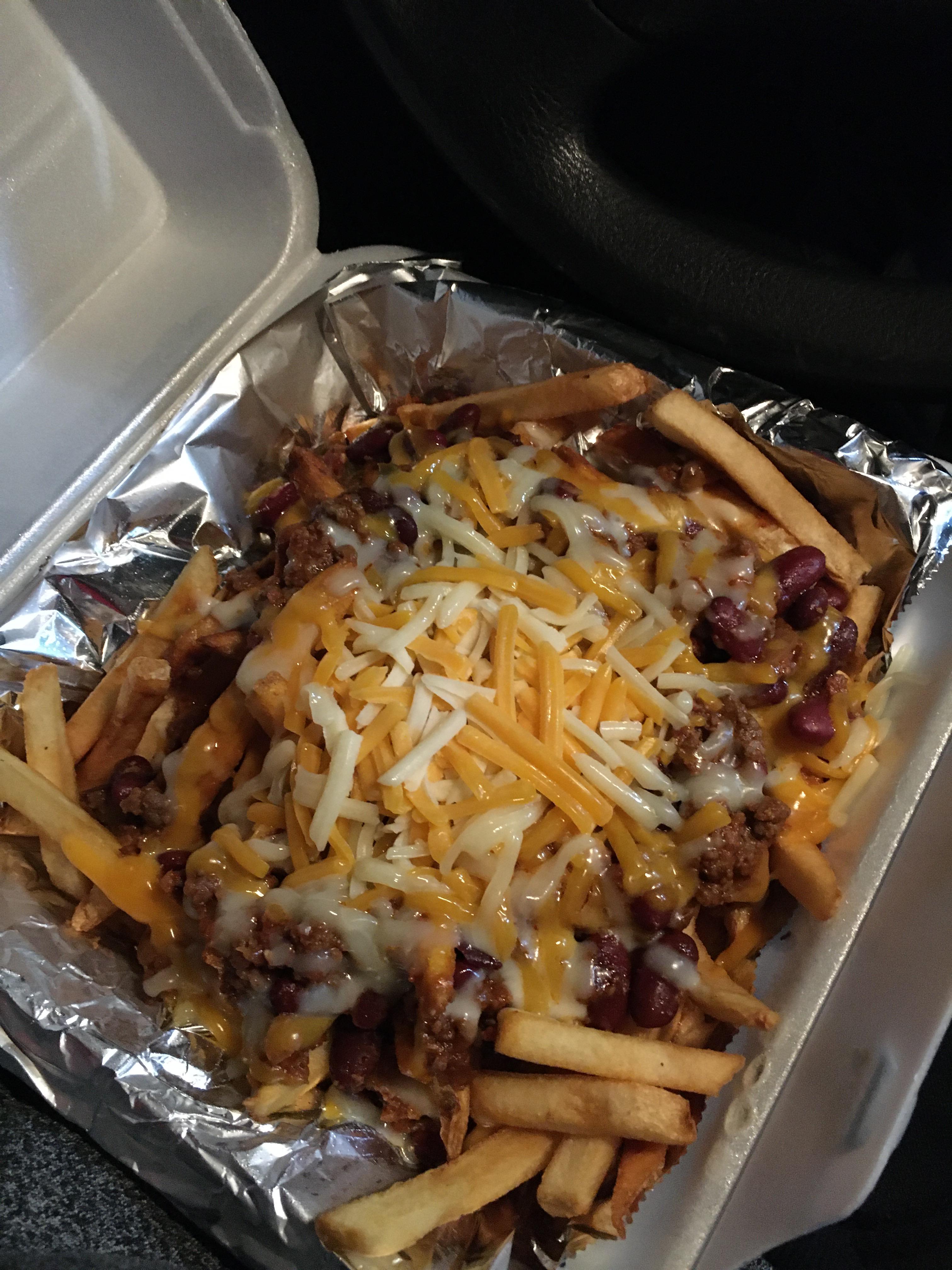 Chili Cheese Fries from local Diner r/FoodPorn