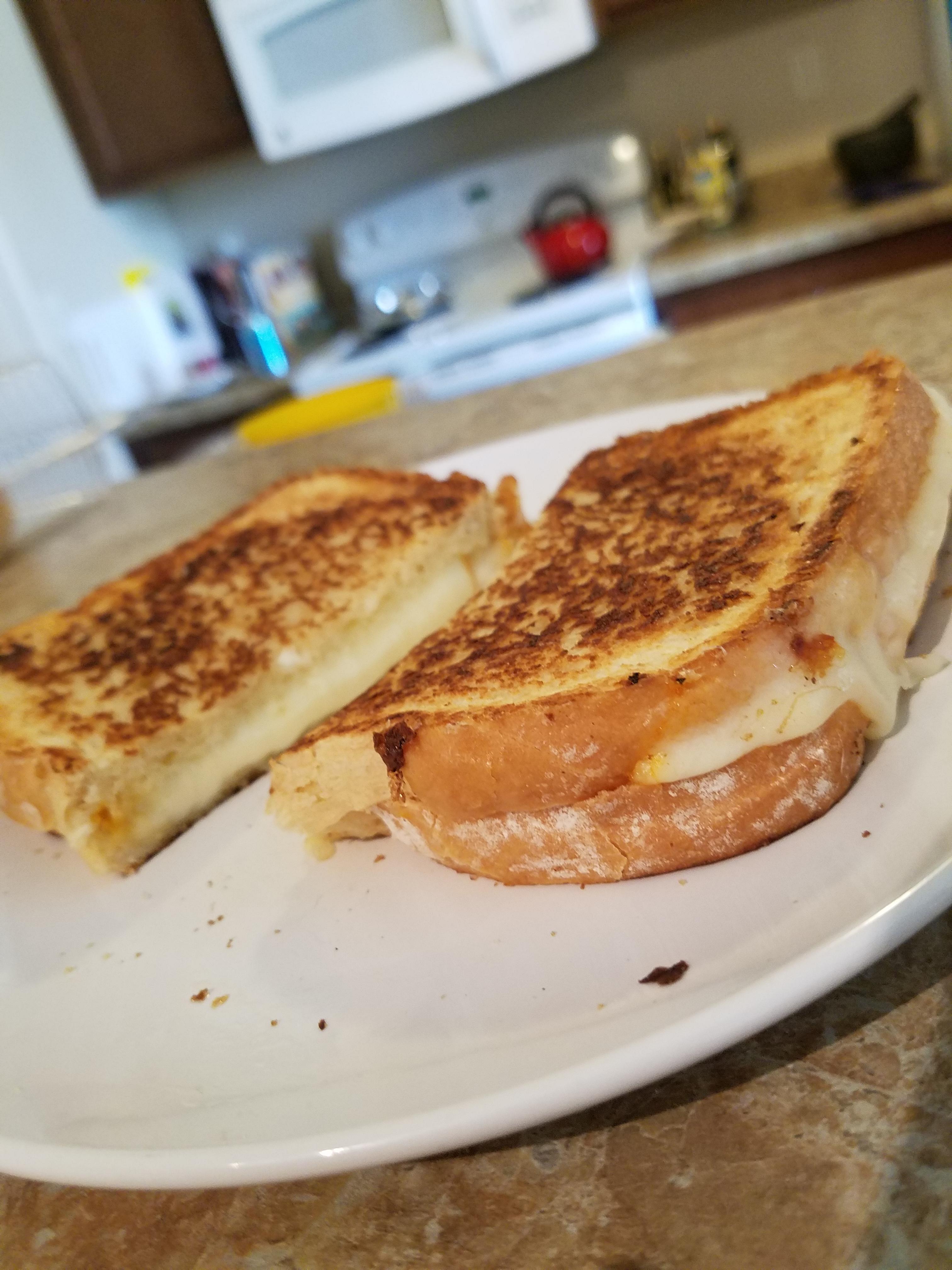 Sourdough, Havarti and Muenster r/grilledcheese