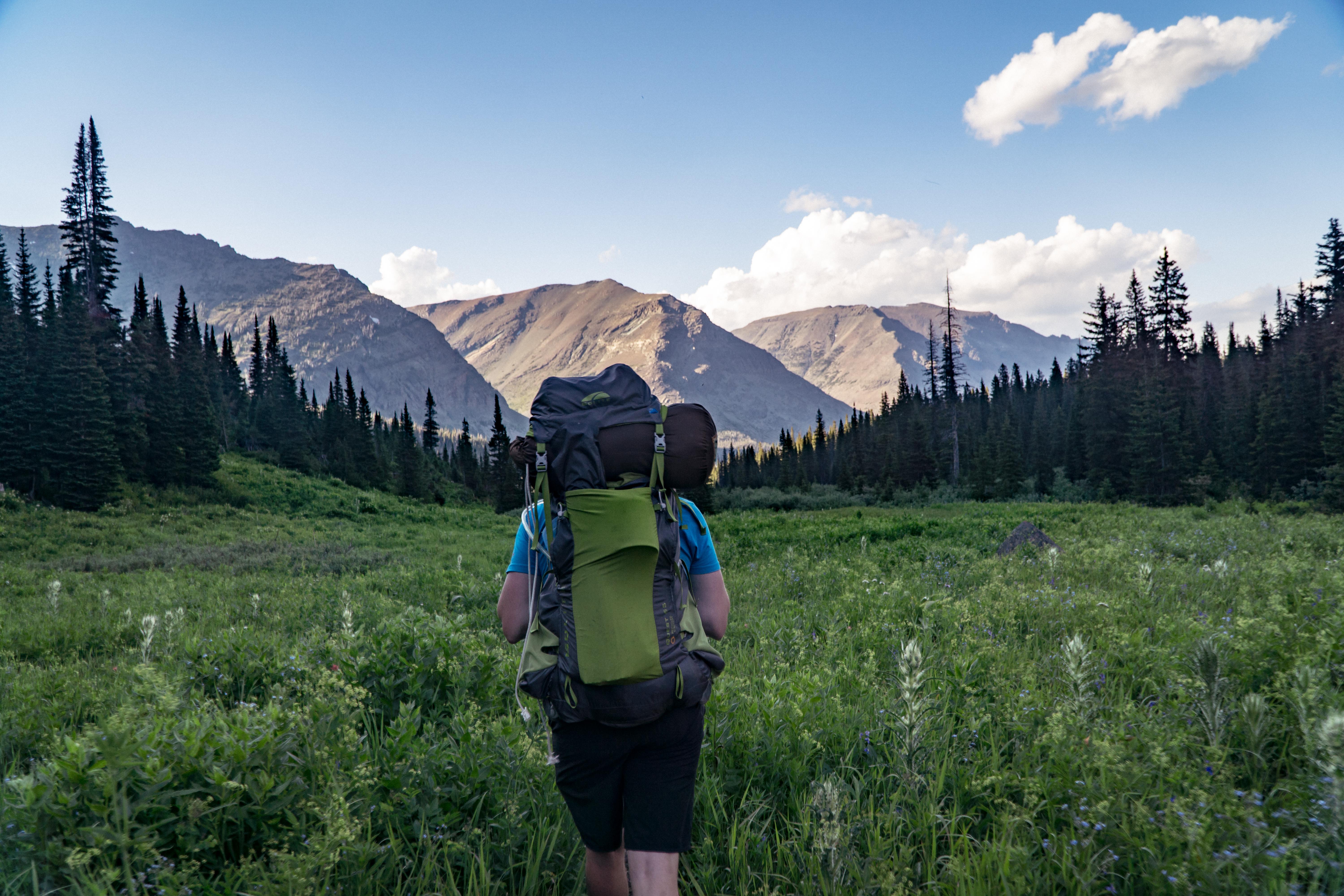 Summer backpacking in East Glacier National Park, Day 4 r