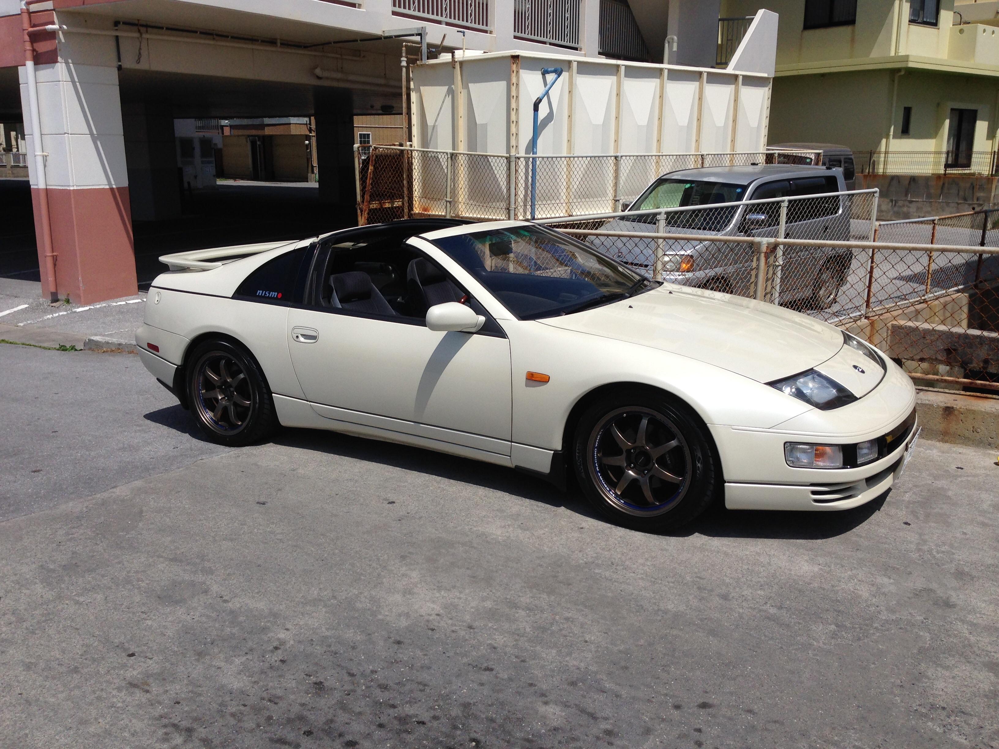 My 1994 JDM Fairlady TT with rear wheel steering. In Okinawa r/Autos