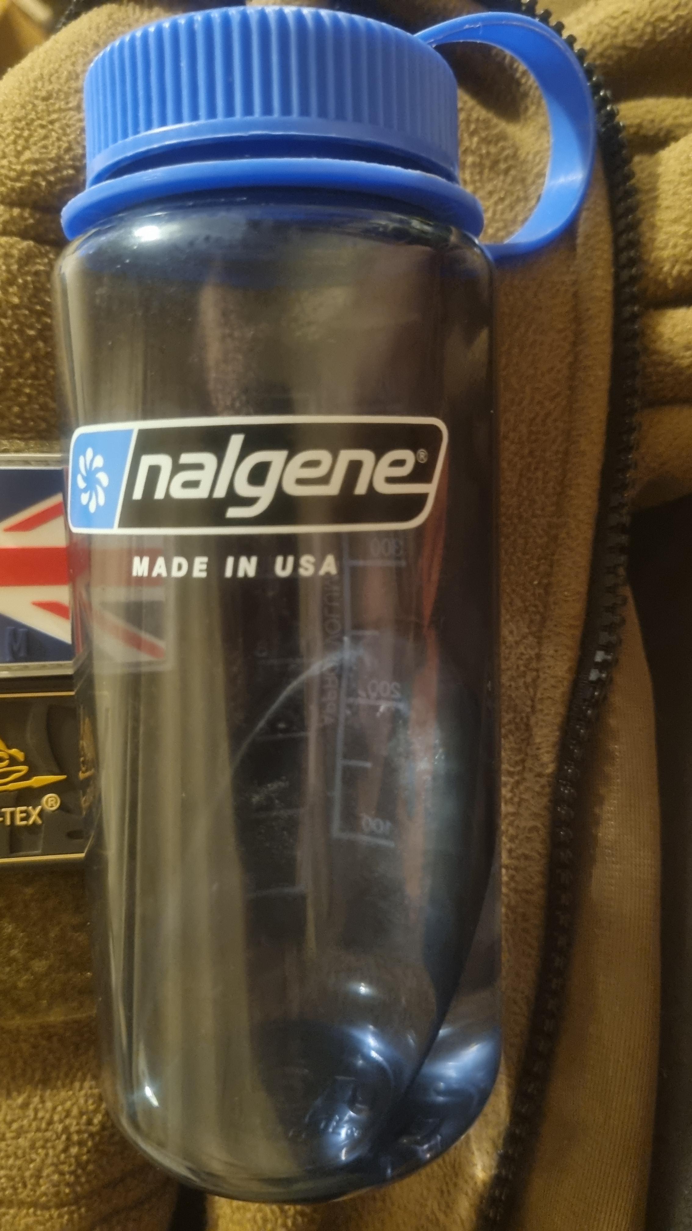 One of my 3 Nalgenes. 500ml WM has a smell even after washing. Is it