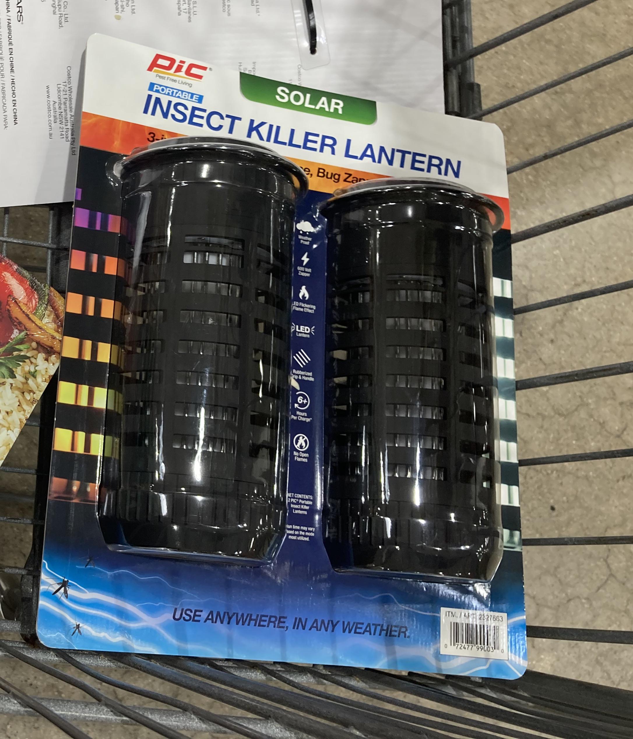 Solar Insect killer lantern r/Costco