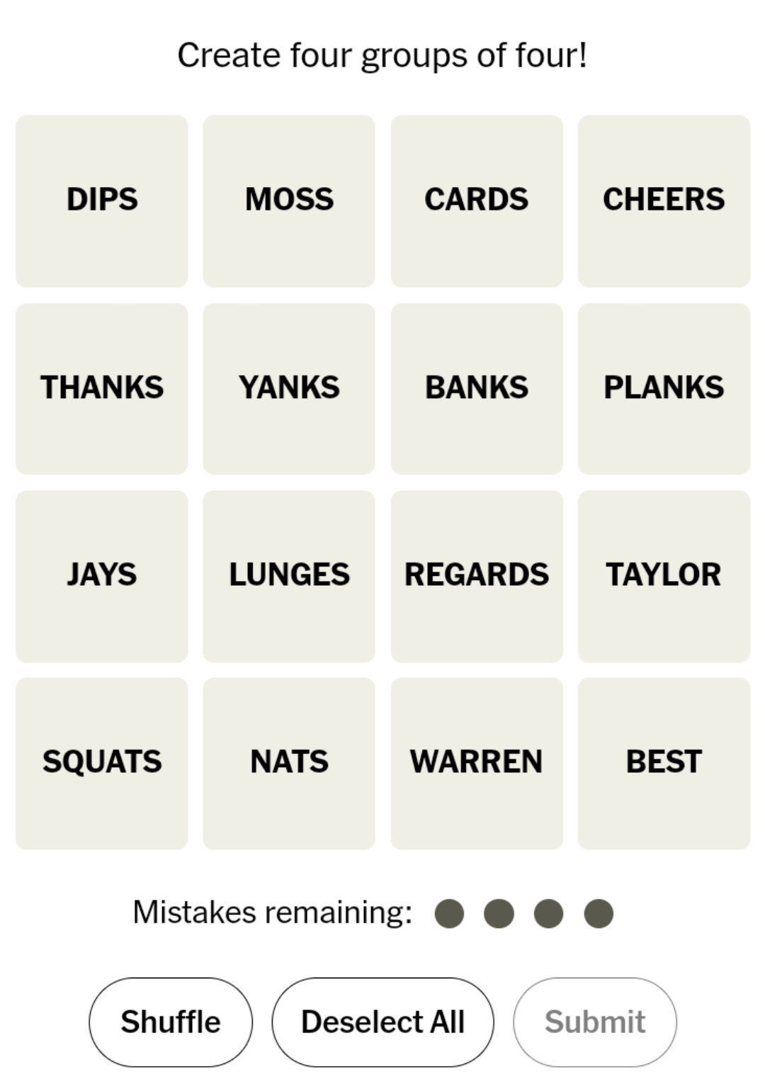 thrill of my work day having the jays as a clue in today's NYT