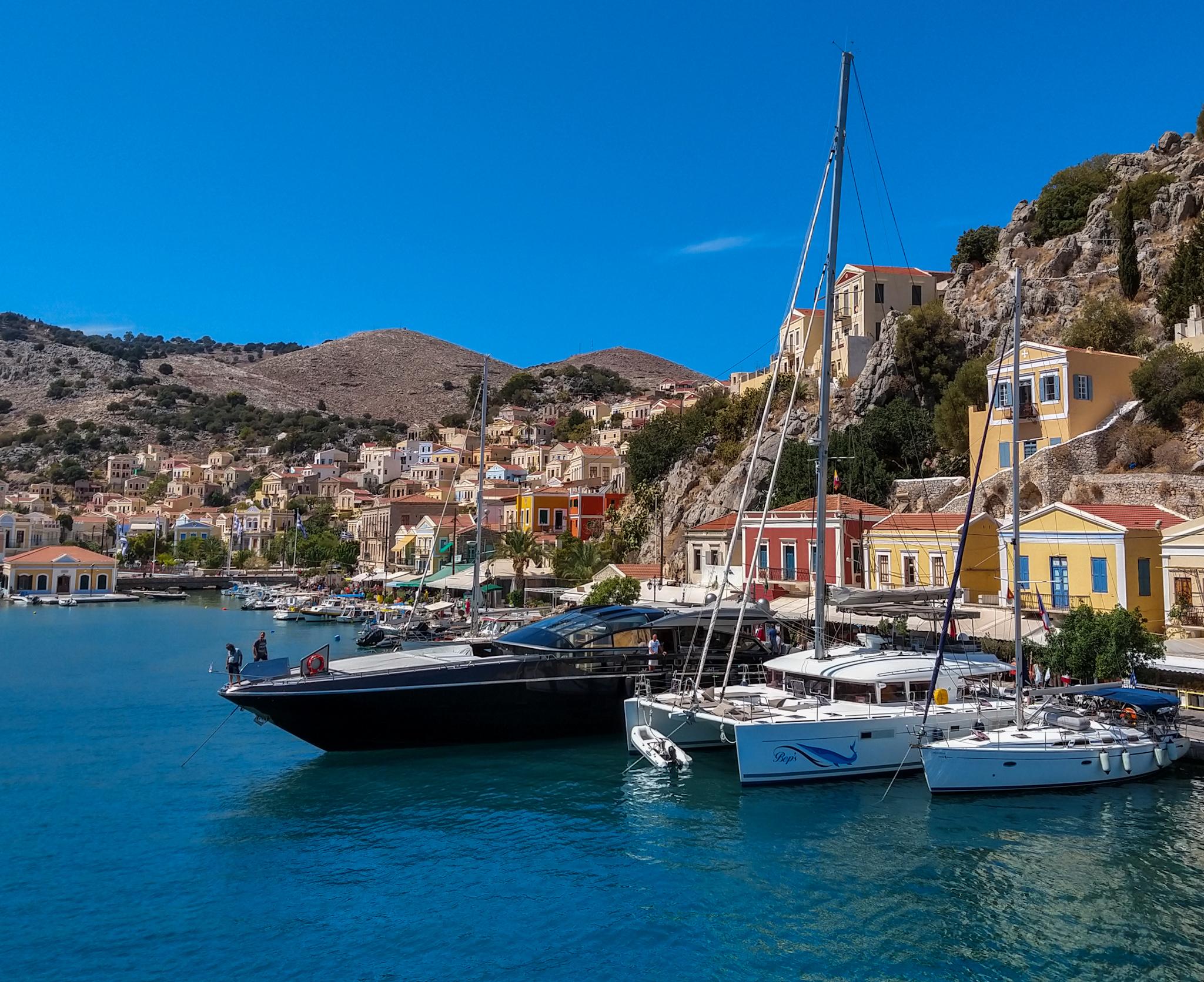 The island of Symi in Greece. what a magical place which I can't wait