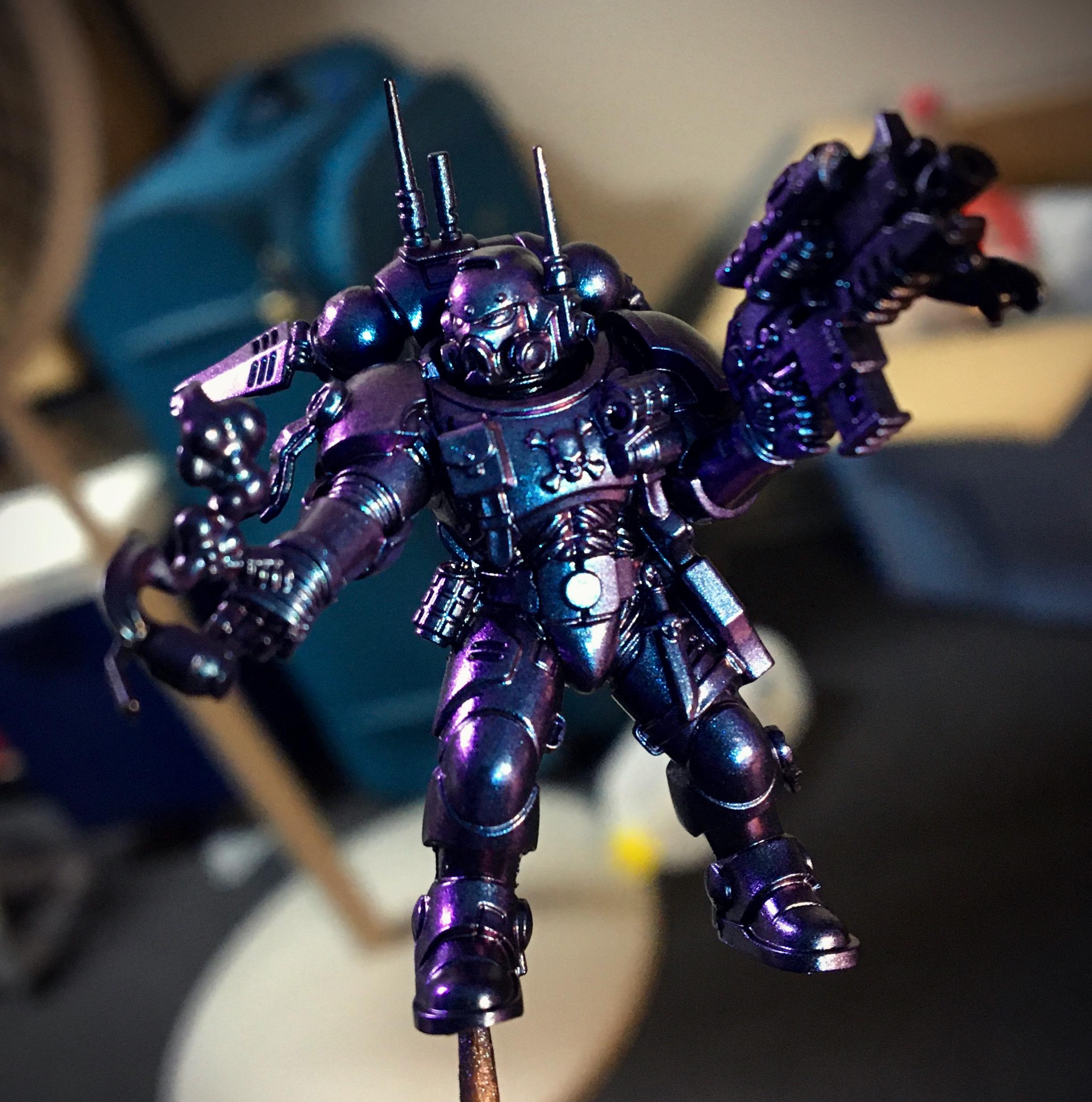 Got some vallejo colorshift paints in the mail today. I don’t even know