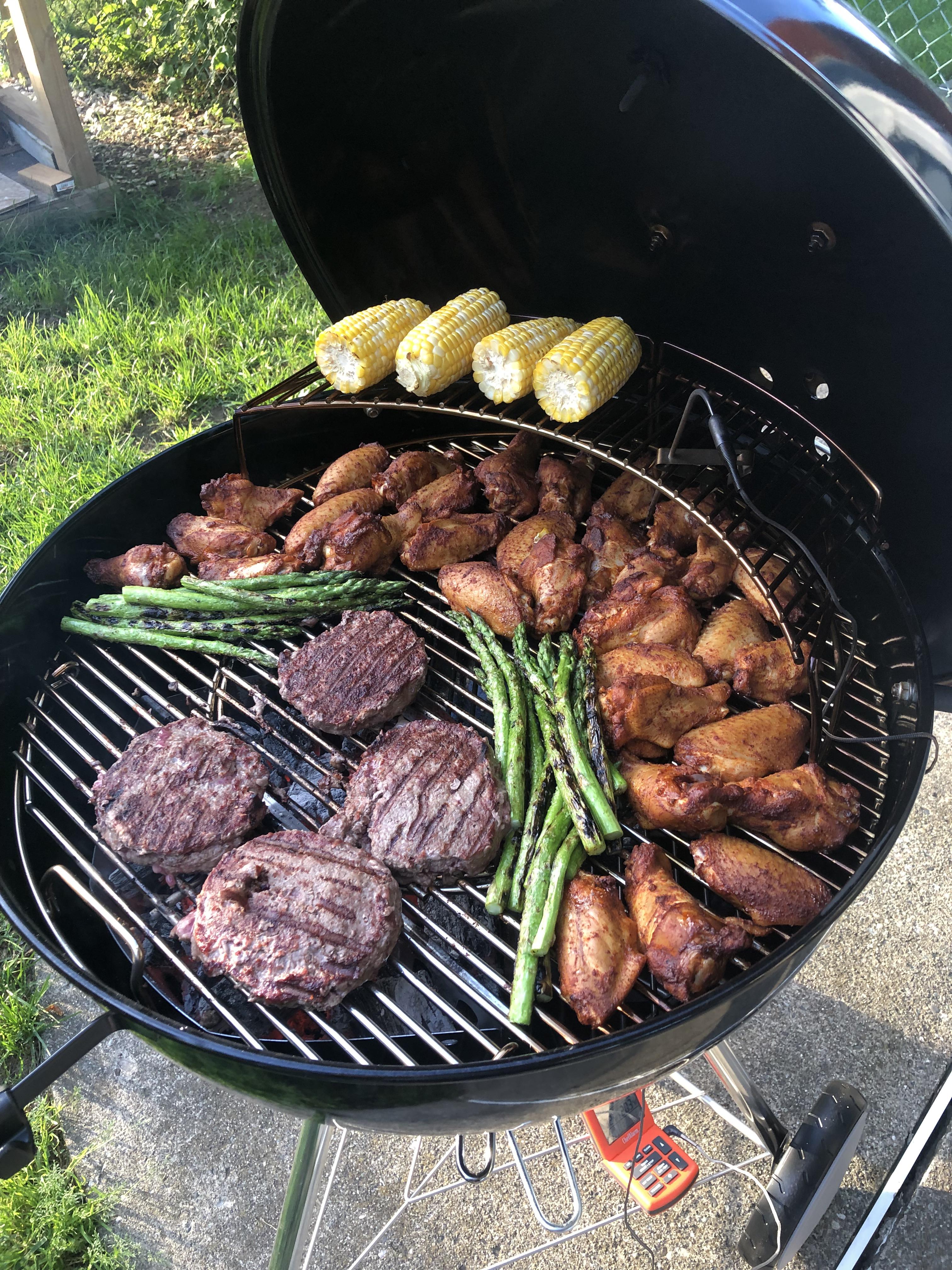 First cook on the new grill r/grilling