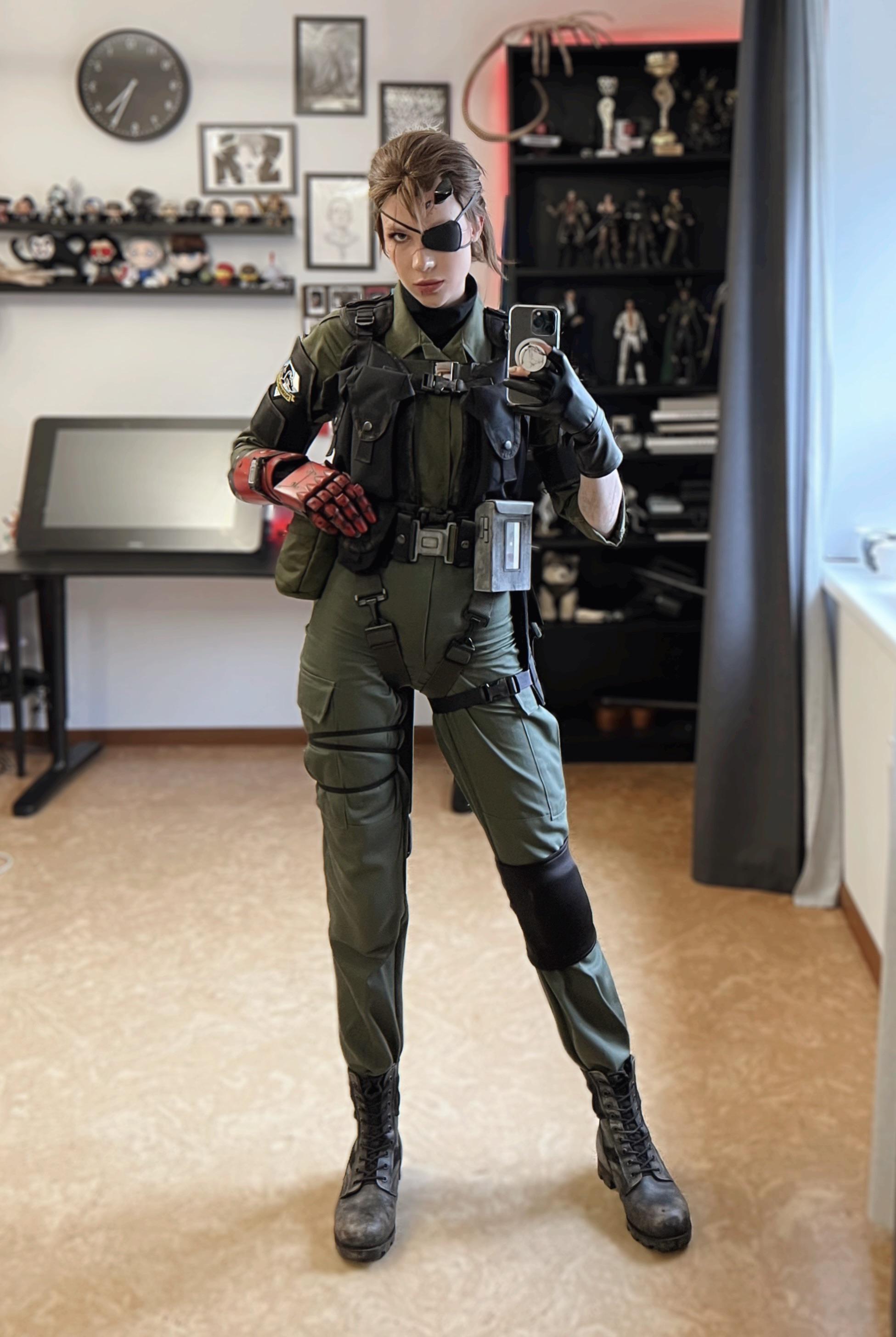 My fem!Venom Snake cosplay 🐍 : metalgearsolid