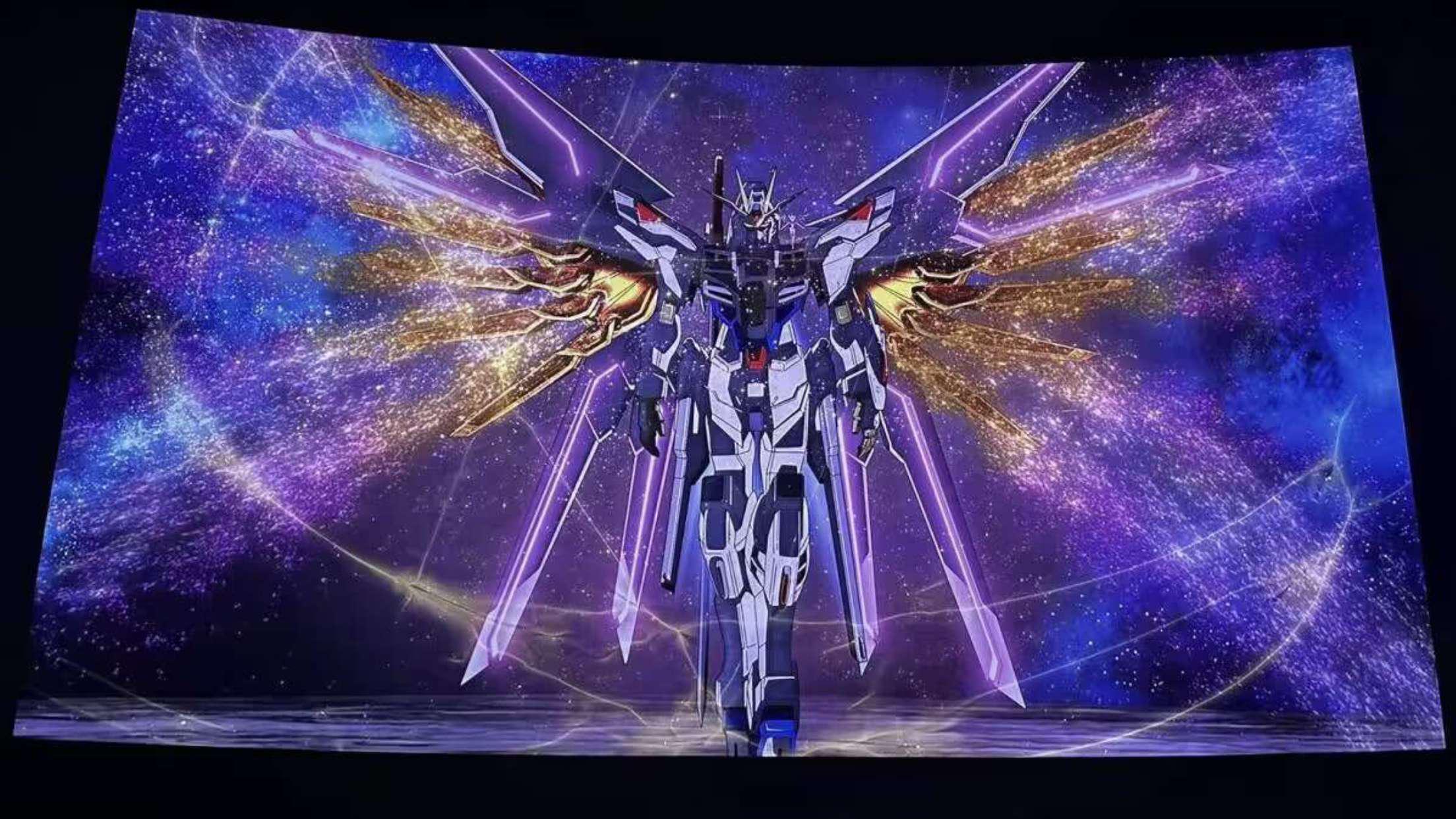 New Strike Freedom movie screenshot r/Gundam