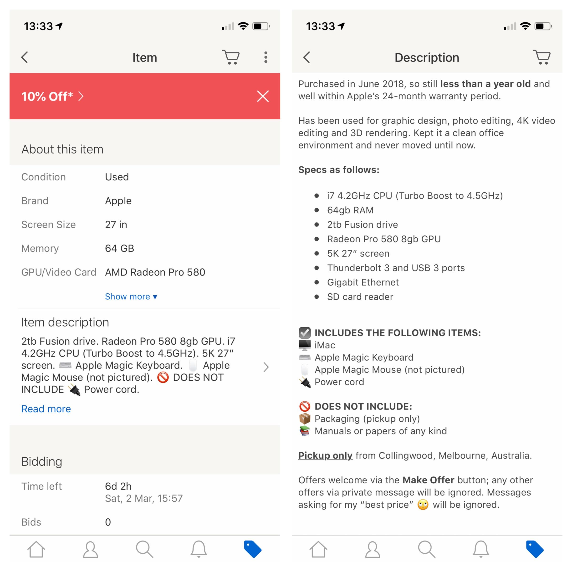 Why does eBay truncate my description in such a weird and misleading