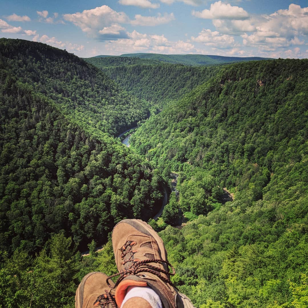 Worth the 30 miles through the Pennsylvania Grand Canyon (aka Pine