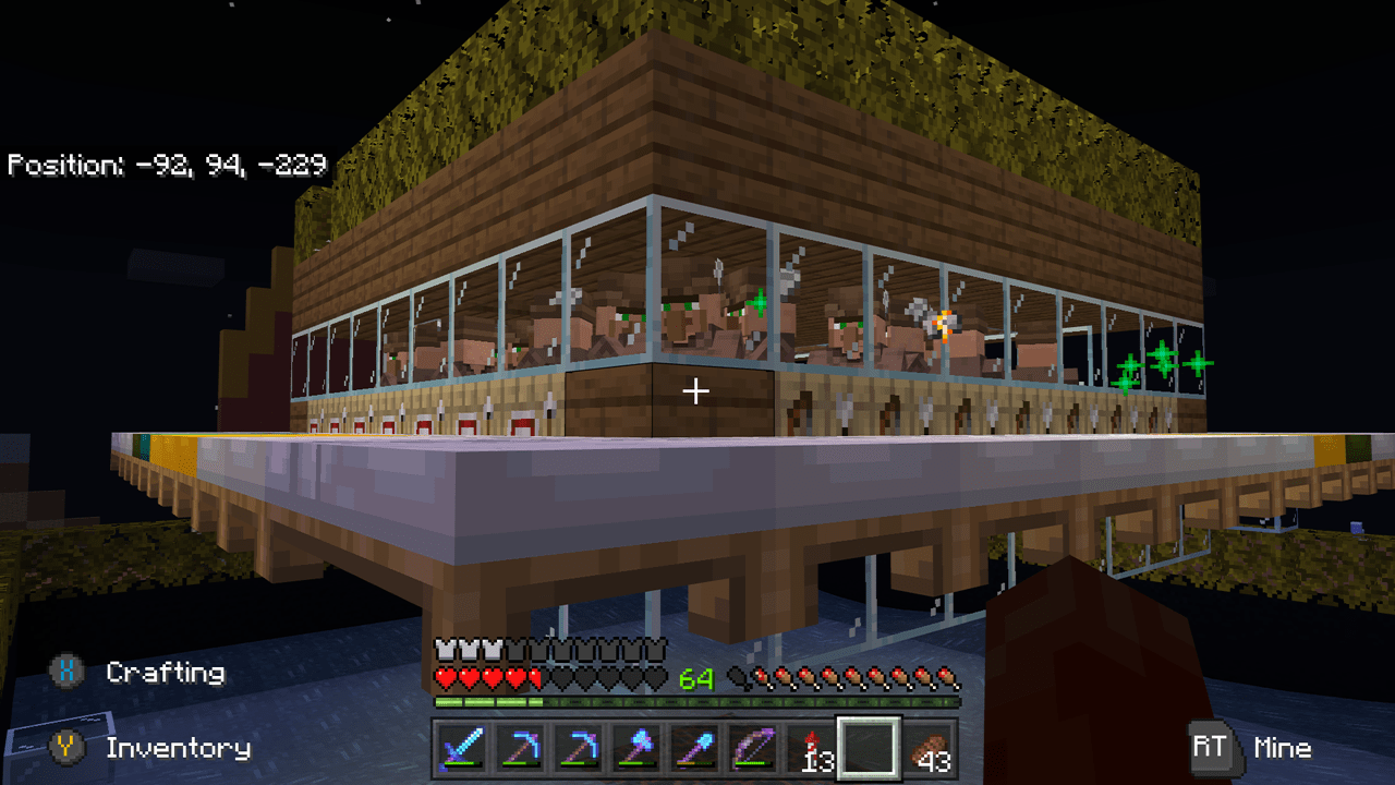 My iron farm is not working (bedrock) does somebody have an idea why