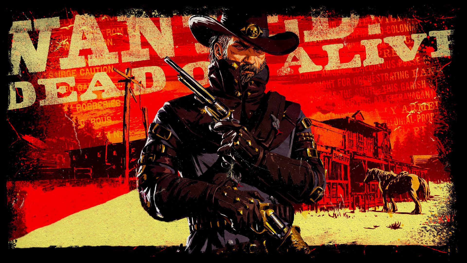 The Bounty Hunter, Red Dead Redemption 2 [1920 x 1080] (Edited and made