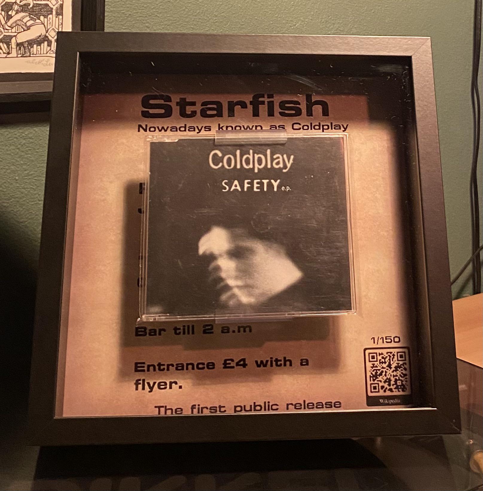 Finally got my hands on the Safety e.p. r/Coldplay