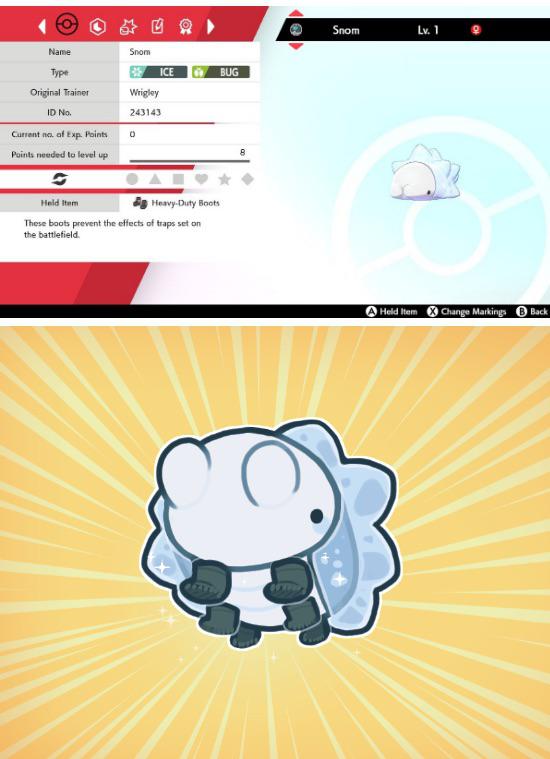 Someone commented on one of my posts that they wanted a pokemon game where snom, pincurchin, and