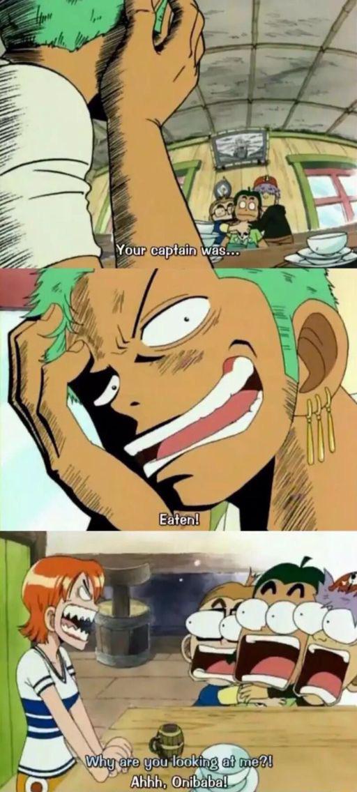 Damn I miss when Zoro was witty and had more of a sense of humor