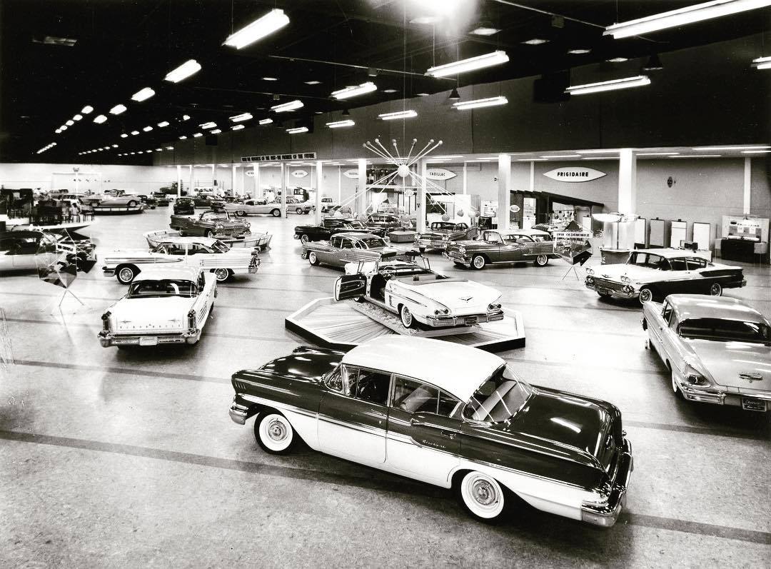 Here is a photo of The 1958 Chicago Auto Show that was held at The International Amphitheater