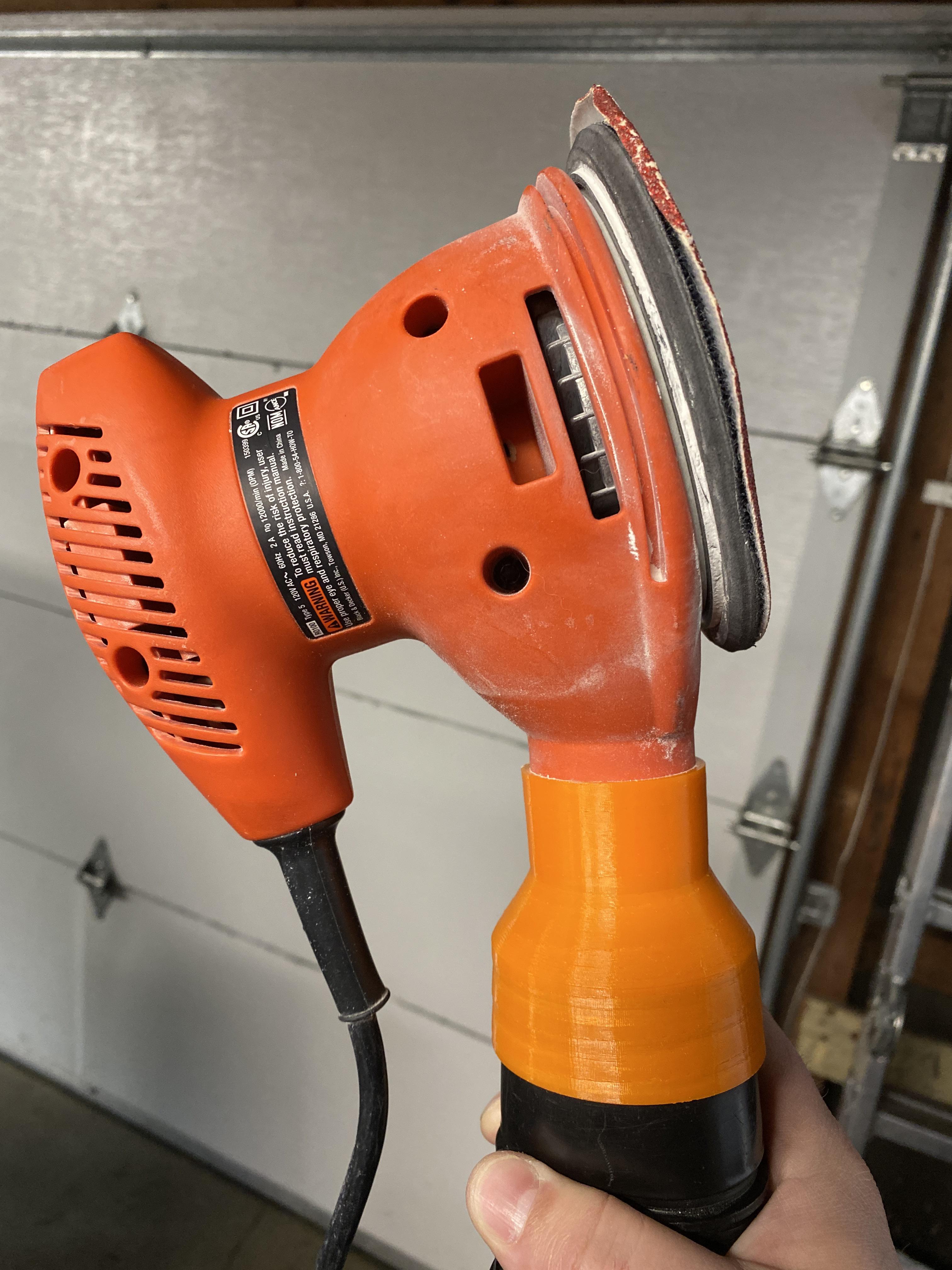 Shop Vac to Sander Adaptor TPU r/functionalprint