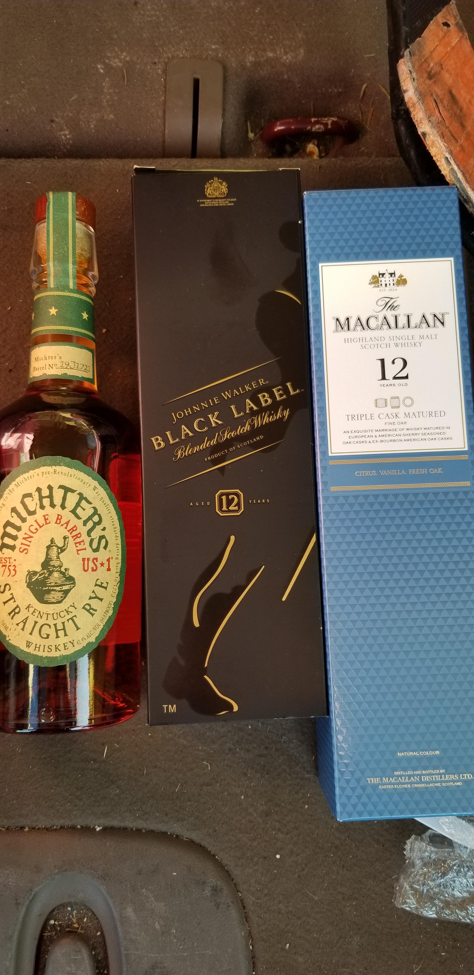 Today's Costco trip bounty. r/whiskey