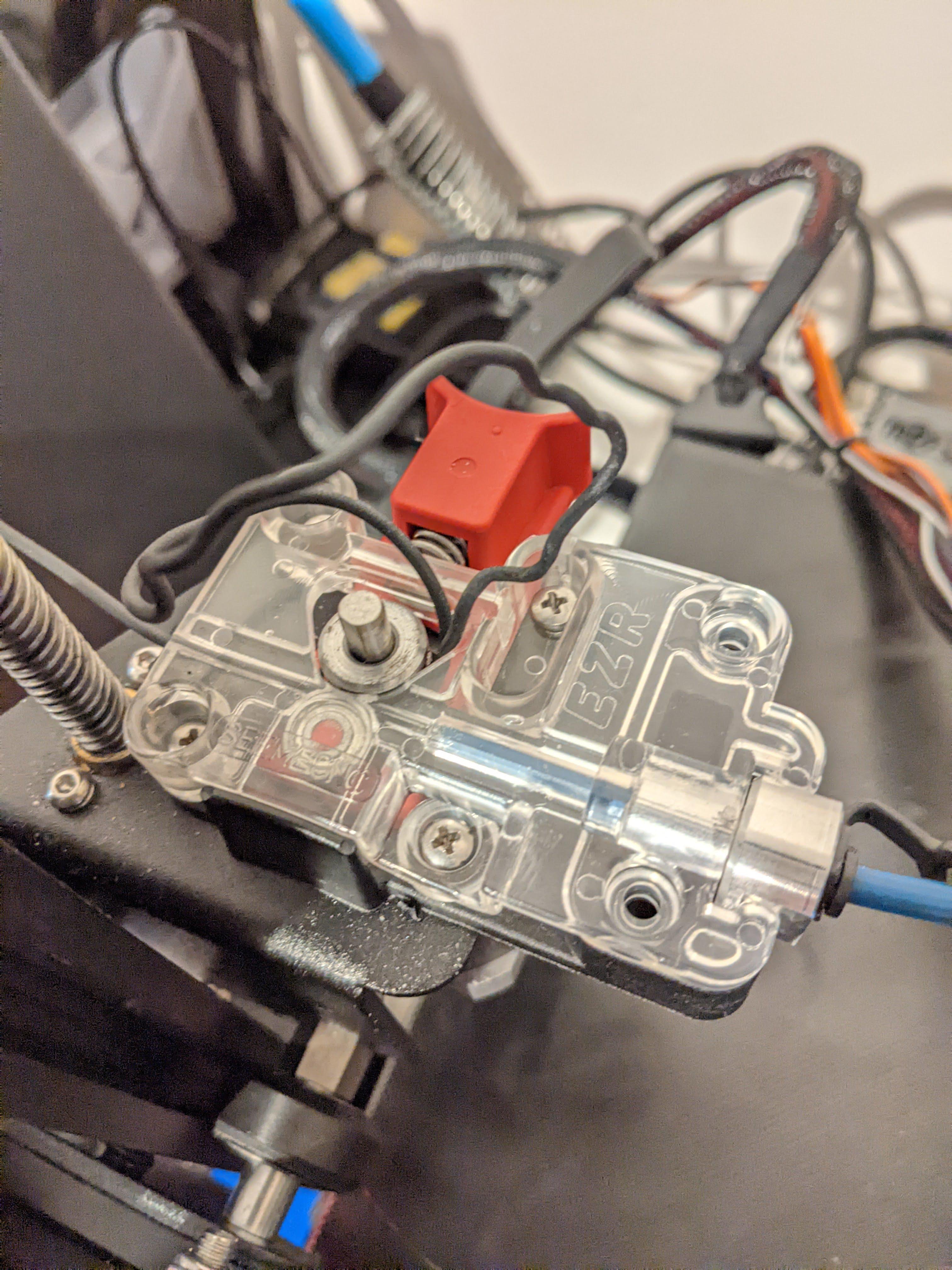 Trying to print NinjaFlex (TPU 85A) on my Ender 3 V2 with an EZR
