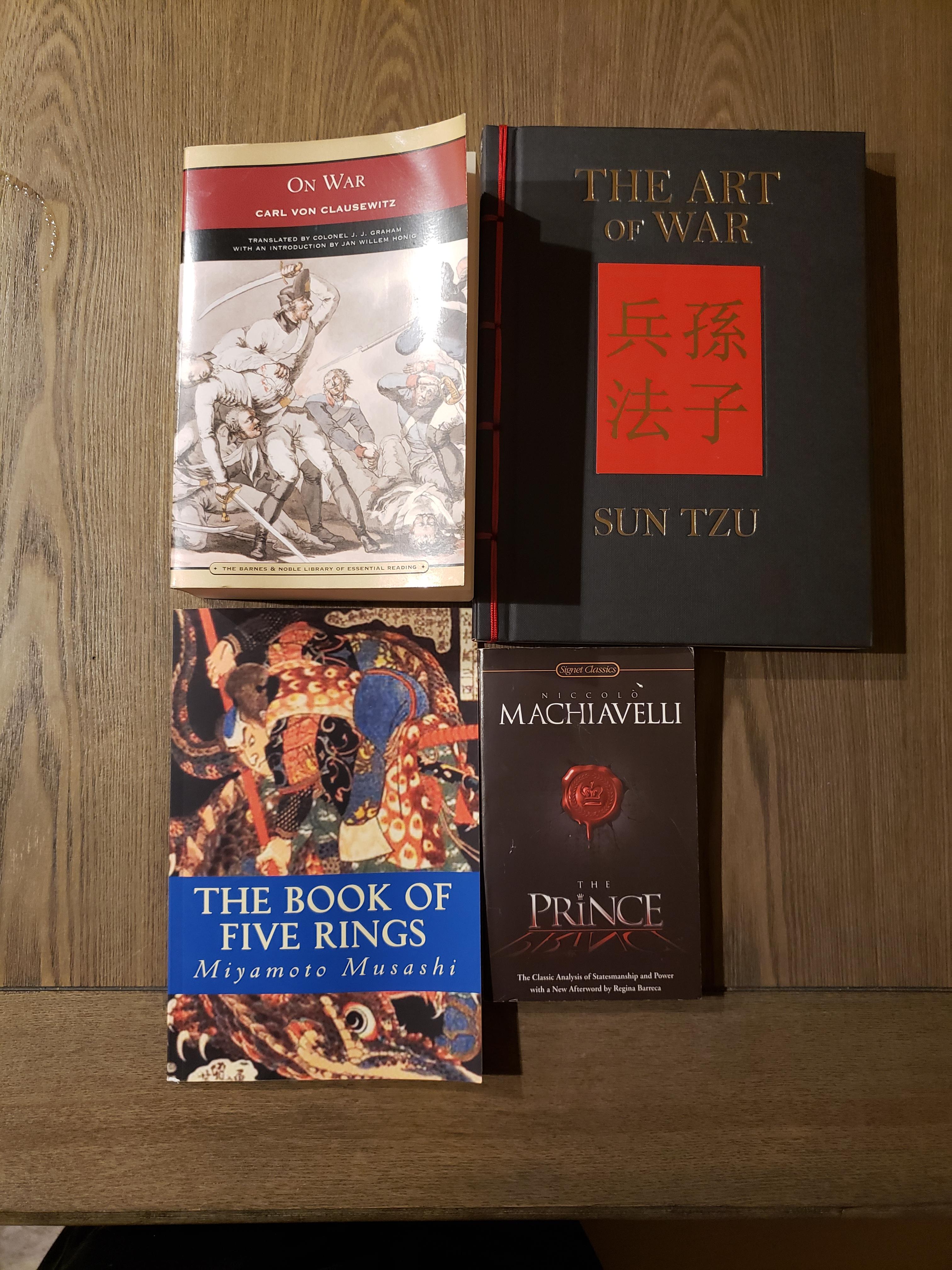 Looking for suggestions of books related to military strategy and