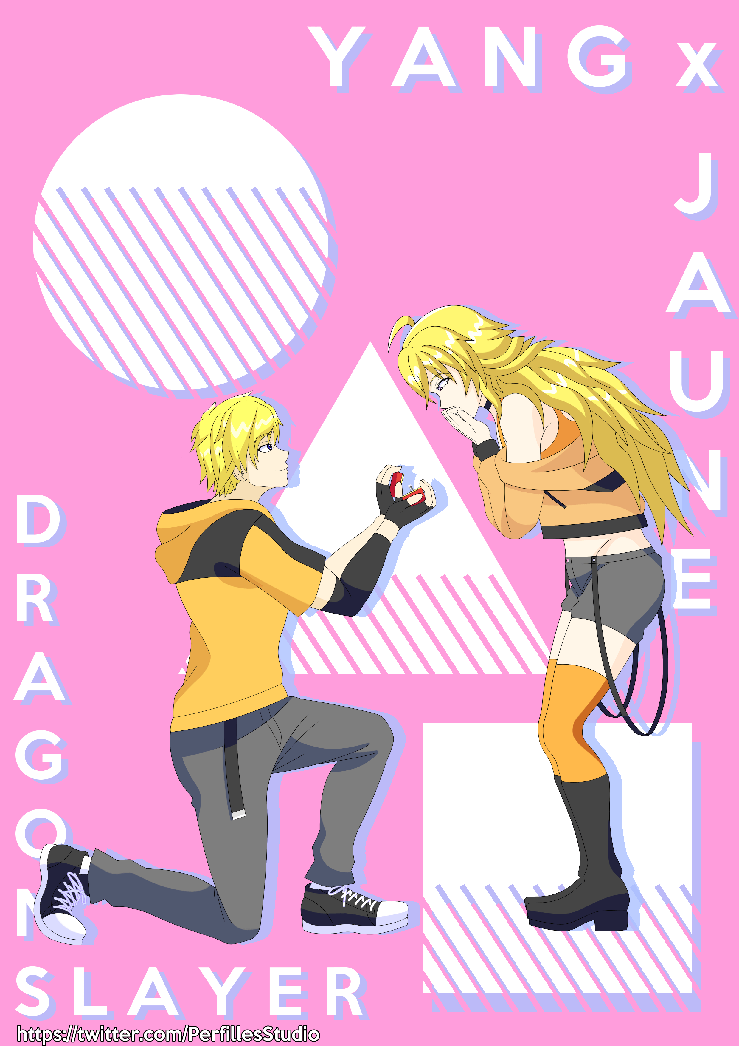 Marriage proposal Dragonslayer Yang x Jaune (by