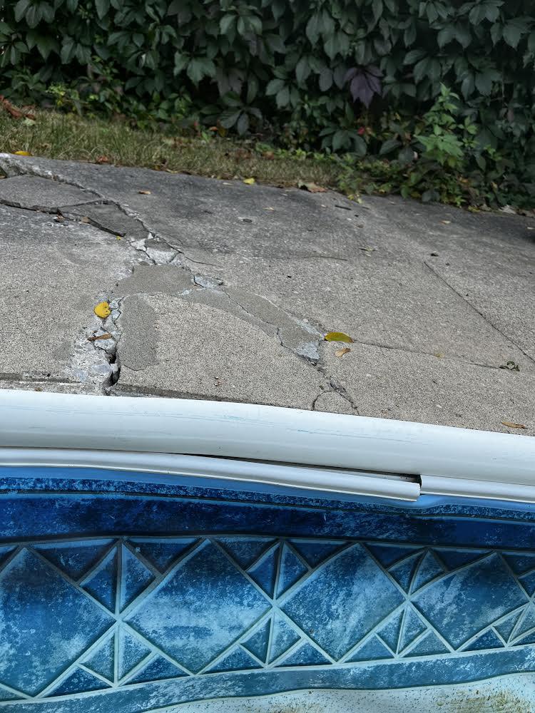 Coping with pool repair cost r/pools