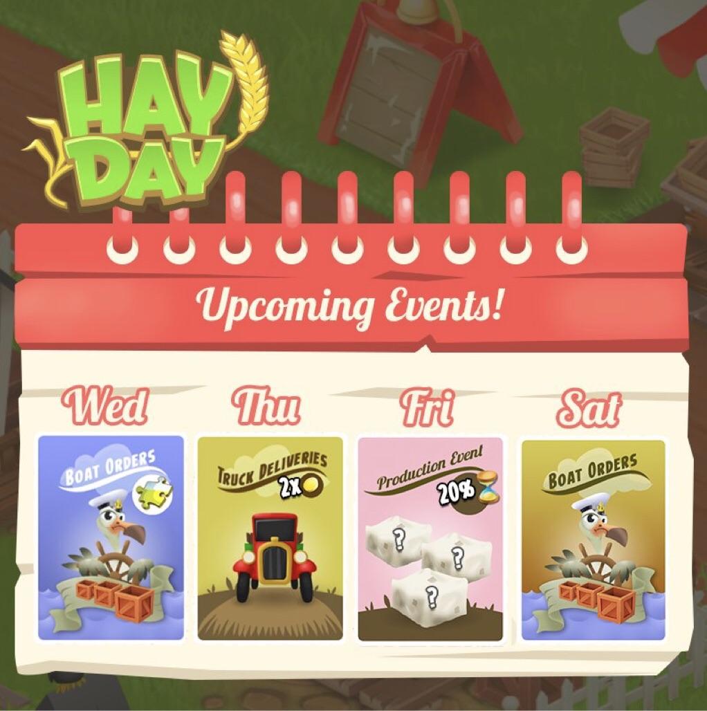 Events! r/HayDay