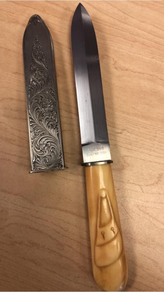 Need info on this knife. Can’t post more pics. Mark is B.L. Macon Reno